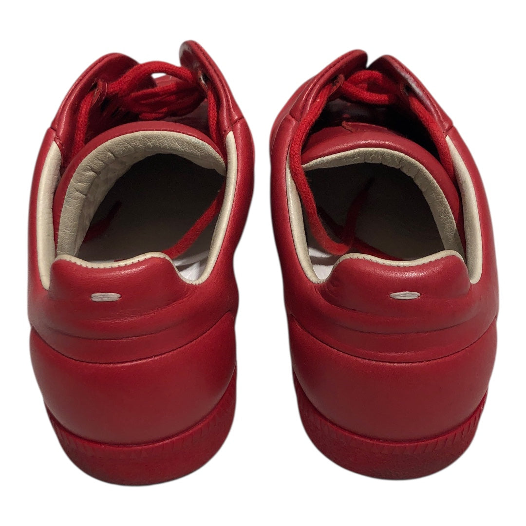 Maison Margiela/Low-Sneakers/EU 38.5/Leather/RED/S58WS0031 view 4