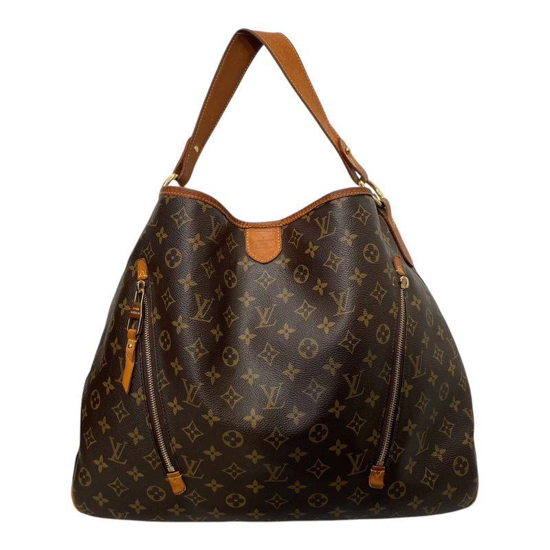LOUIS VUITTON/Boston Bag/L/Monogram/Leather/BRW/DELIGHTFUL GM