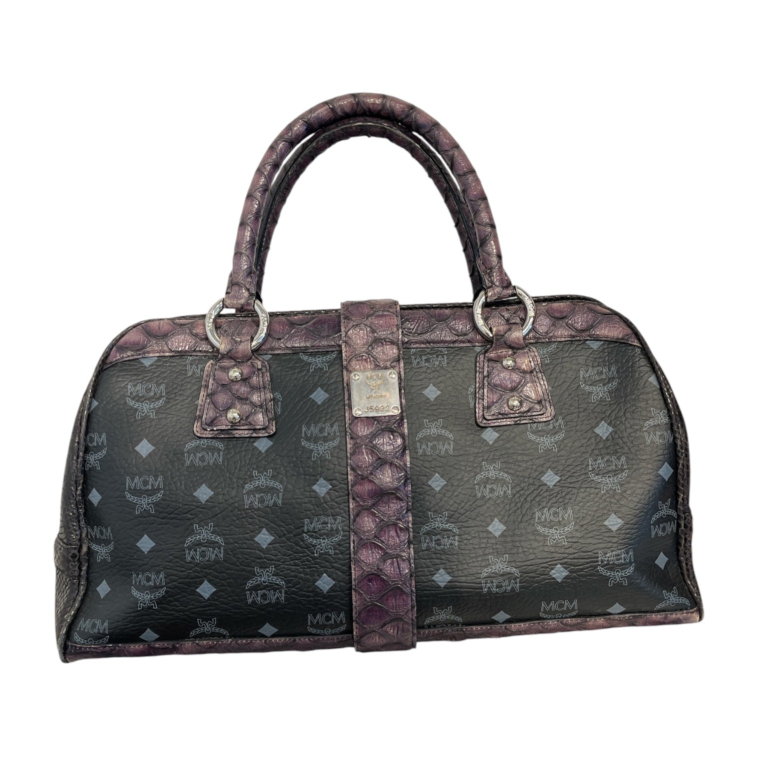 MCM/Hand Bag/Monogram/Leather/PPL/PURPLE PYTHON BAG view 2