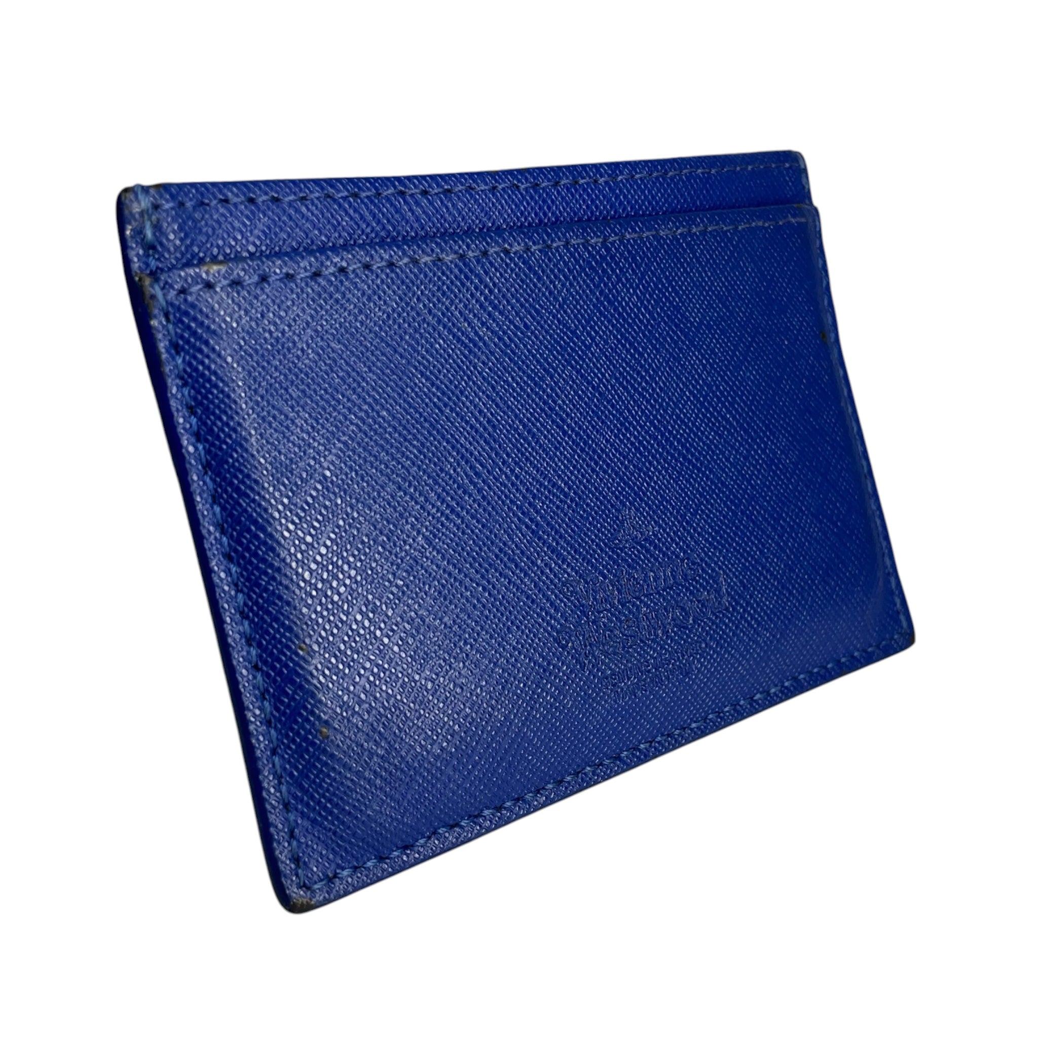 Vivienne Westwood/Wallet/Leather/BLU/L's/SILV LOGO HARDWARE view 2