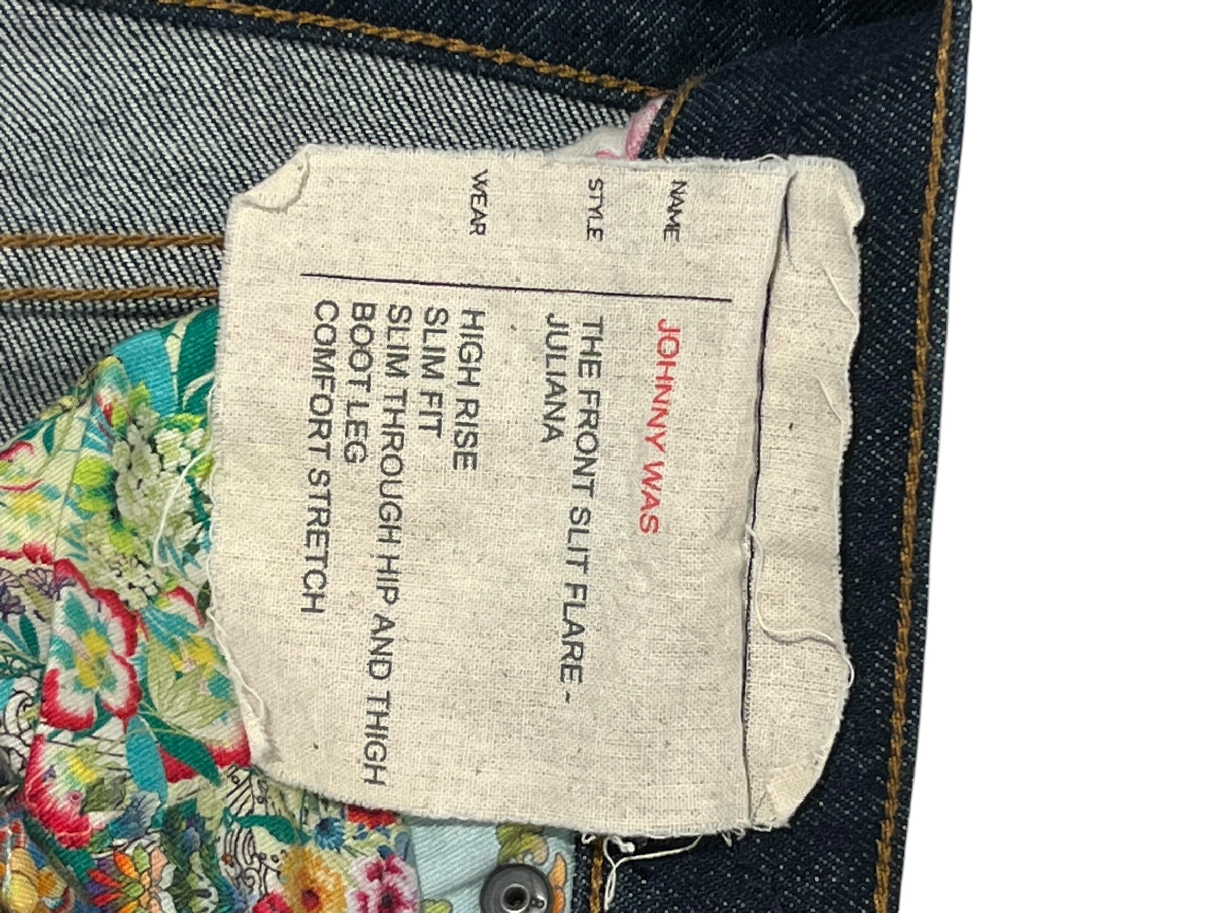 Johnny Was/Bootcut Pants/31/Cotton/IDG/ view 4