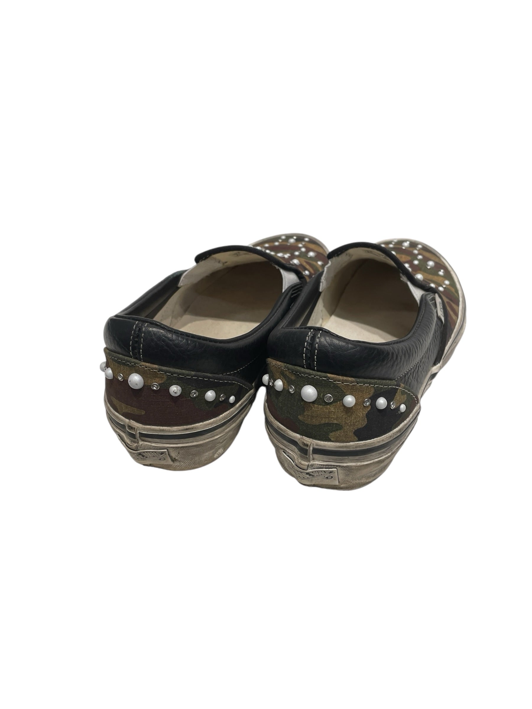 VANS/Low-Sneakers/US 9.5/Camouflage/MLT/"PEARLIZED PACK CAMO BLACK" view 2