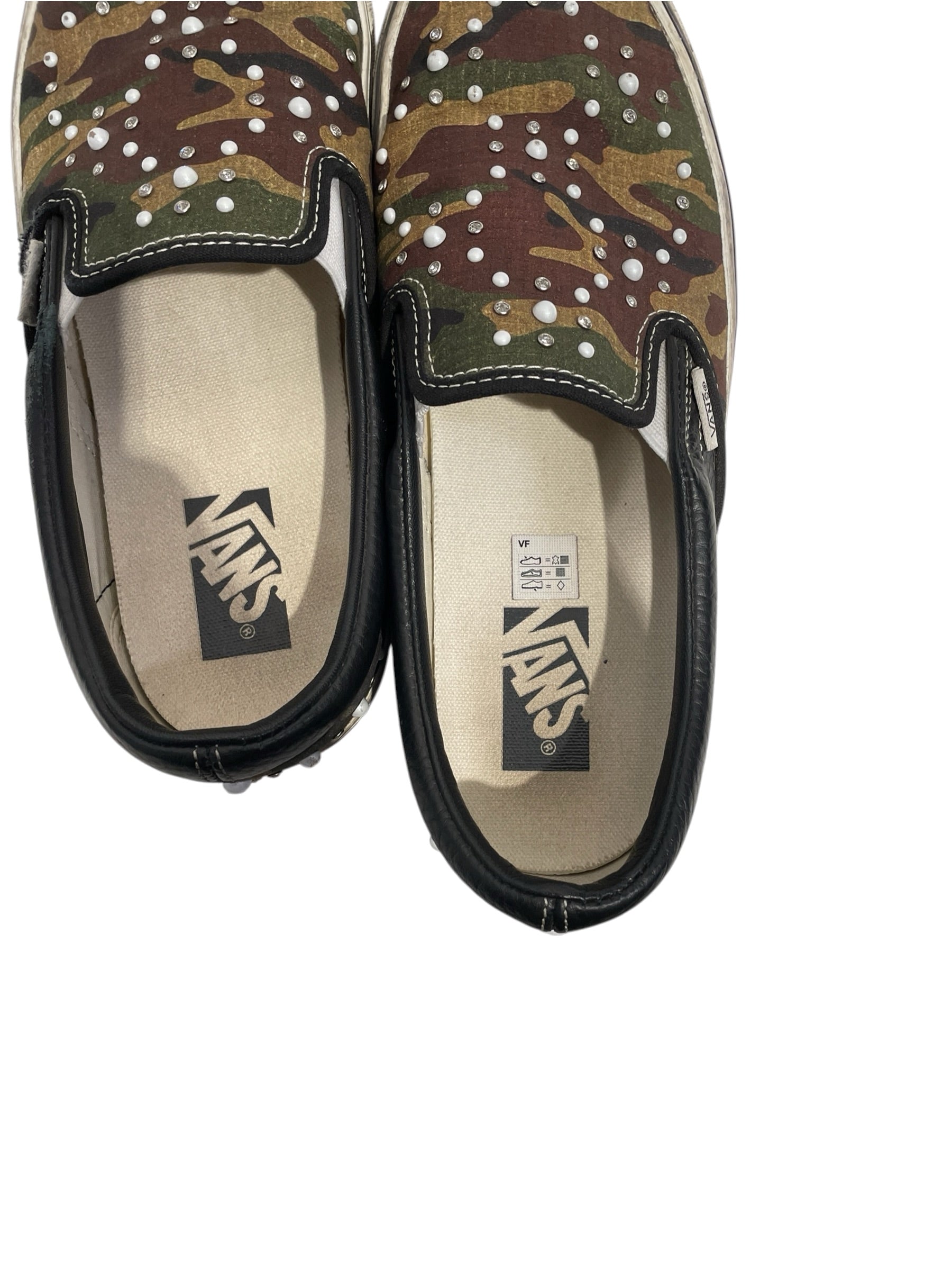 VANS/Low-Sneakers/US 9.5/Camouflage/MLT/"PEARLIZED PACK CAMO BLACK" view 3