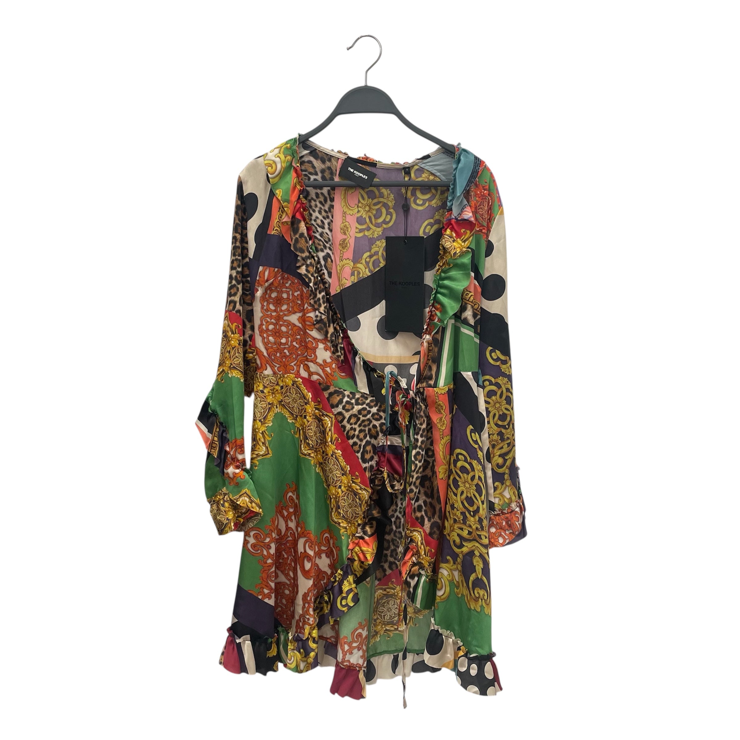 The Kooples/LS Blouse/1/All Over Print/Silk/MLT/SHINY PATCH BAROQUE view 1