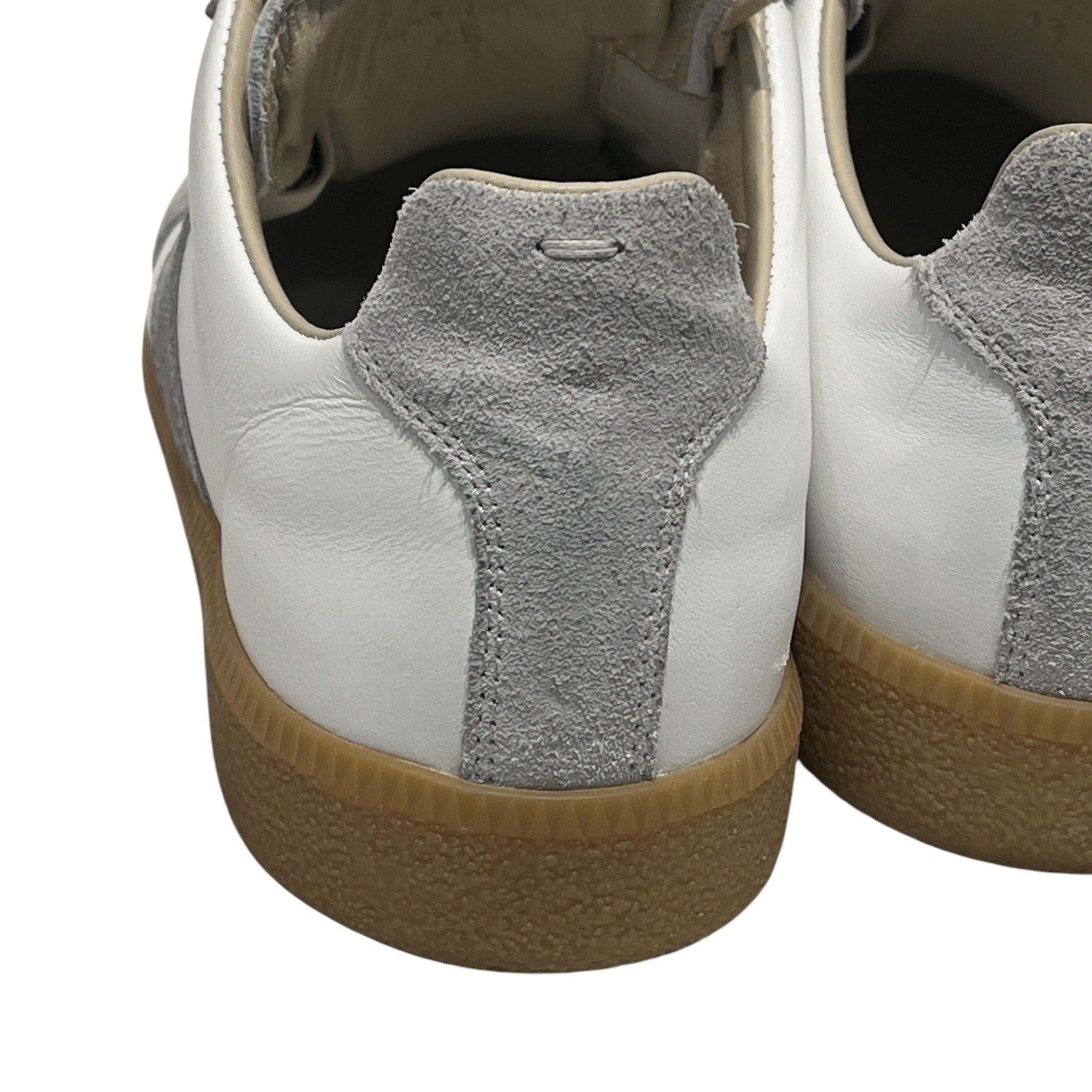 Maison Margiela/Low-Sneakers/EU 42/Leather/WHT/GATS REPLICA GREY SUEDE view 7