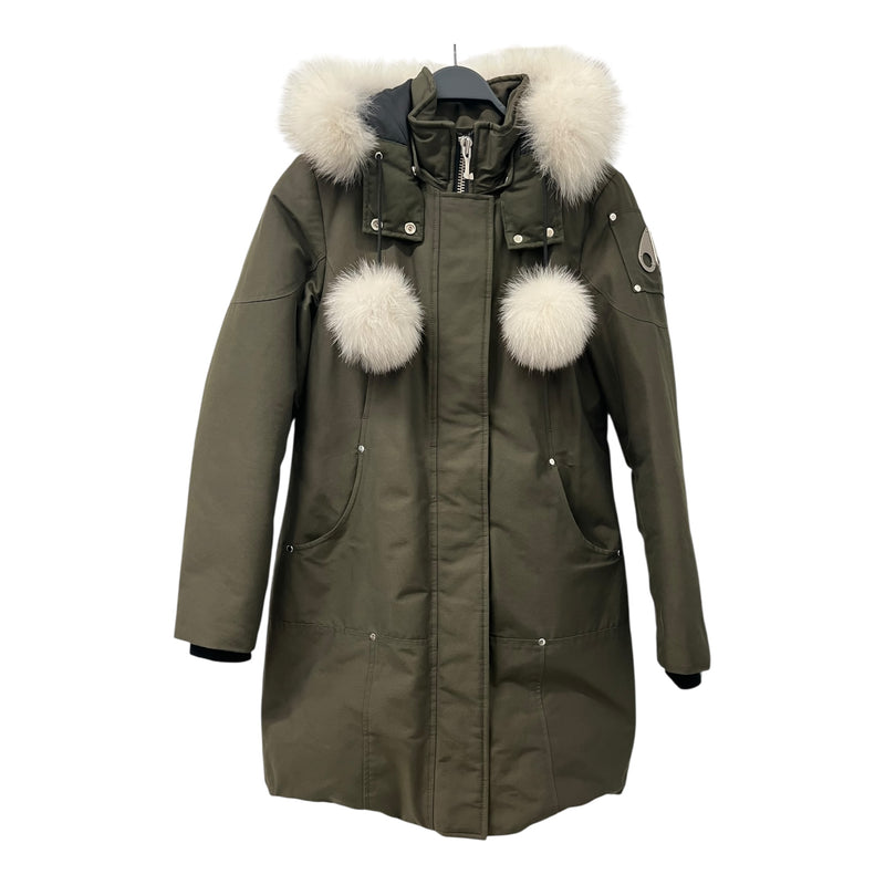 MOOSE KNUCKLES/Mountain Parka/M/Cotton/GRN/INISDE HOCKEY PATCH