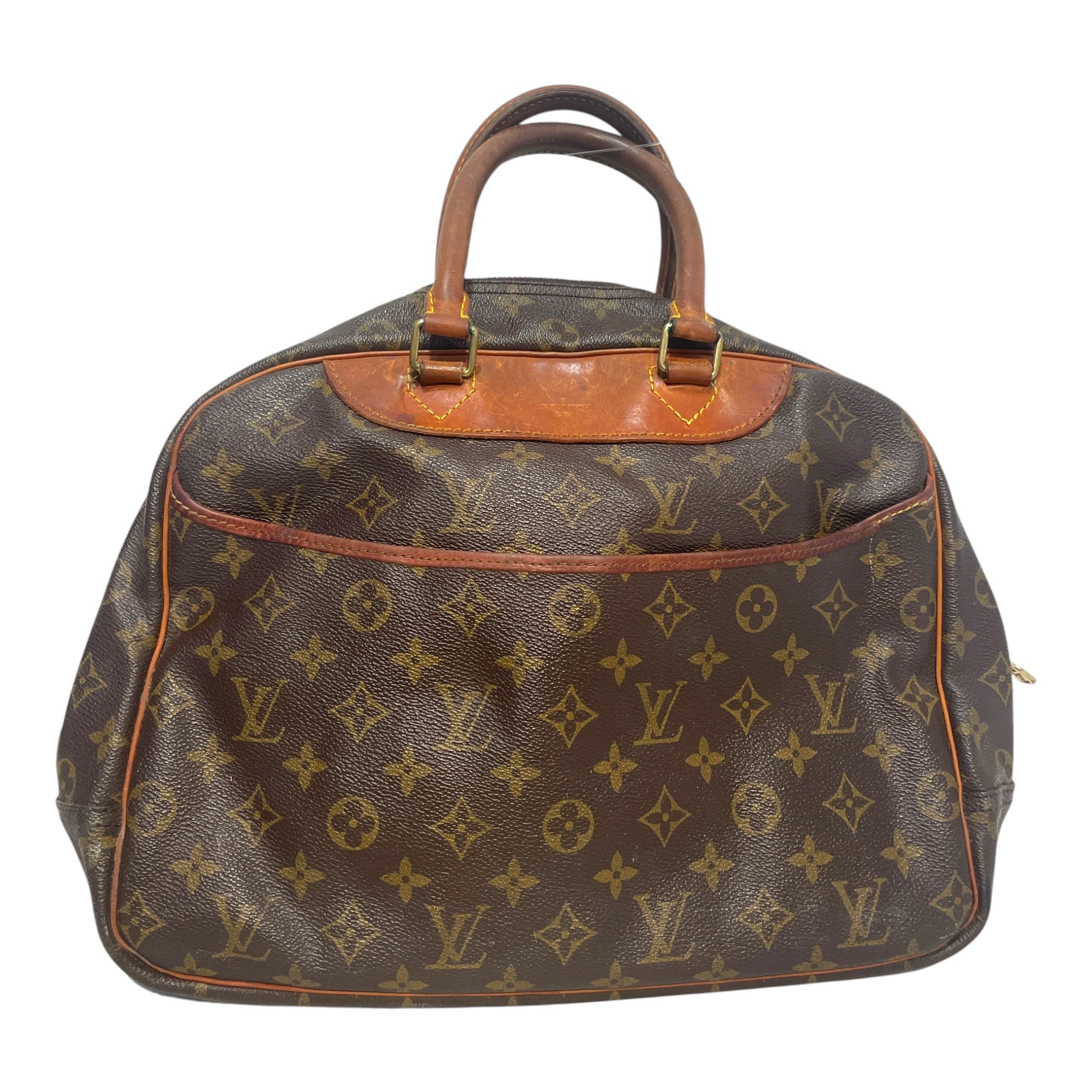 LOUIS VUITTON/Hand Bag/Monogram/Leather/BRW/Deauville Vachetta Mono Bag view 1
