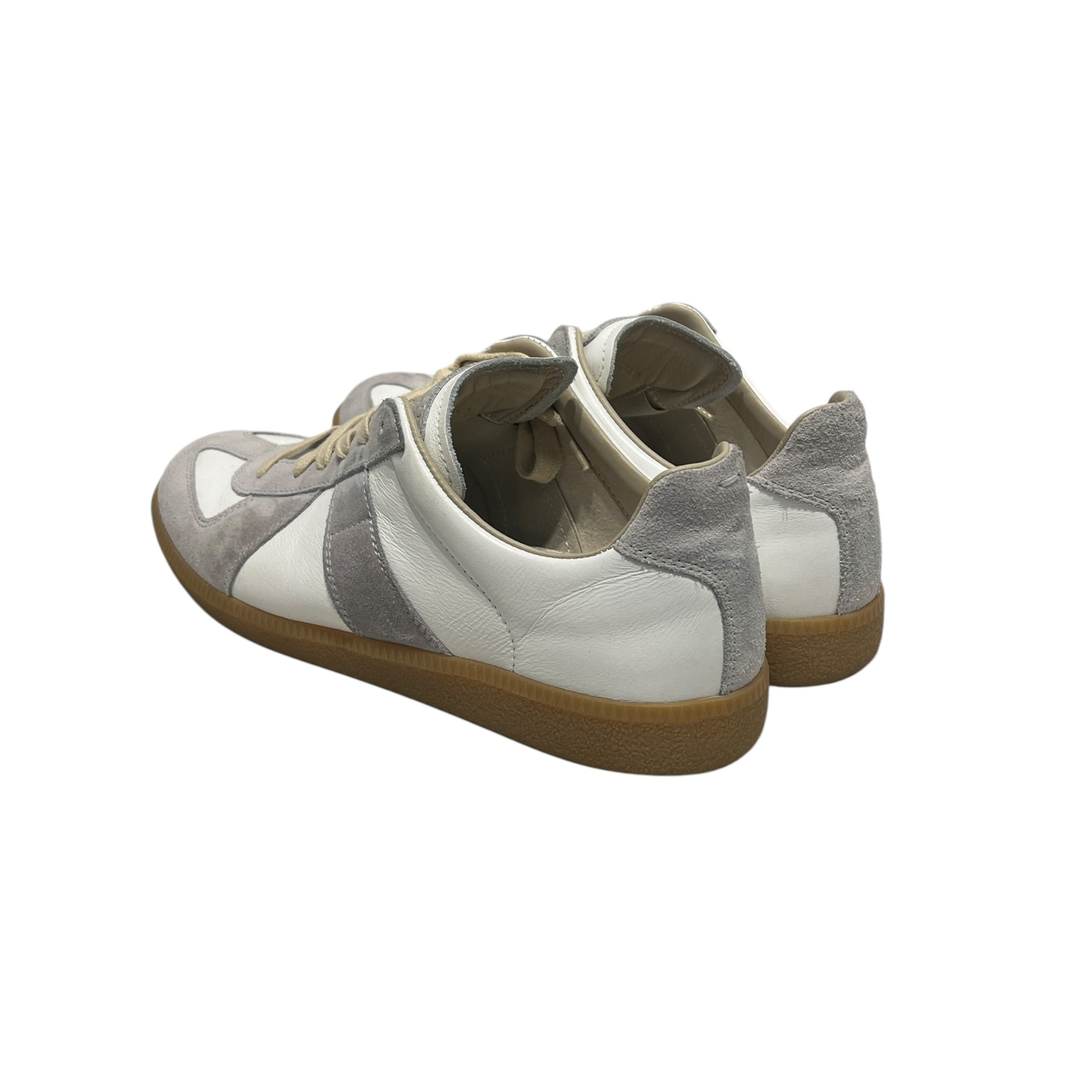 Maison Margiela/Low-Sneakers/EU 42/Leather/WHT/GATS REPLICA GREY SUEDE view 2