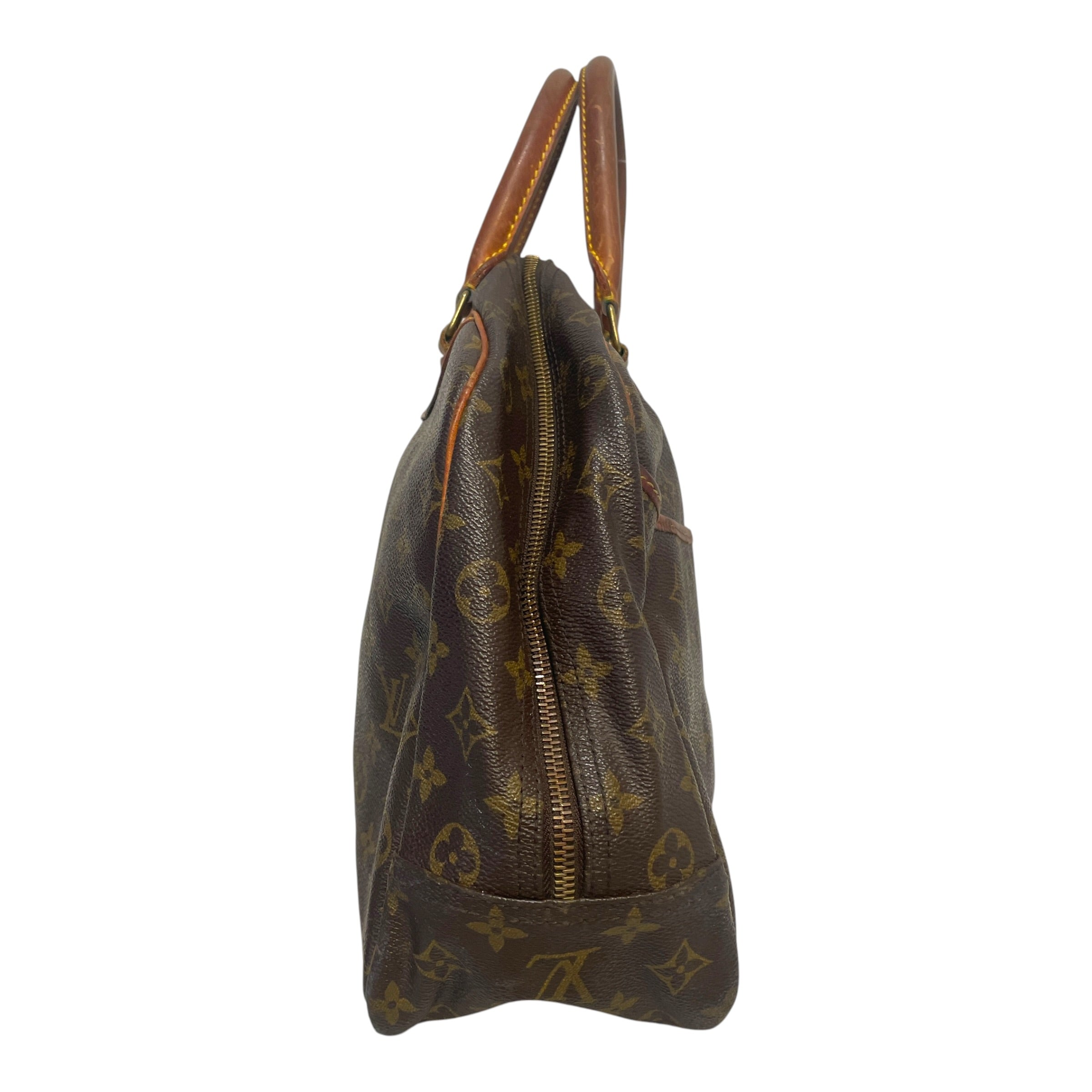 LOUIS VUITTON/Hand Bag/Monogram/Leather/BRW/Deauville Vachetta Mono Bag view 2