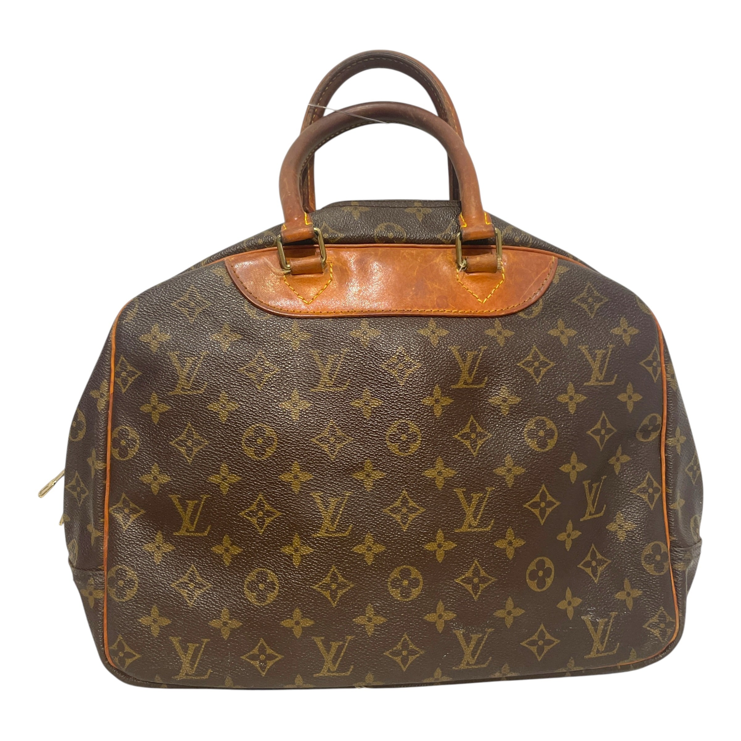 LOUIS VUITTON/Hand Bag/Monogram/Leather/BRW/Deauville Vachetta Mono Bag view 3