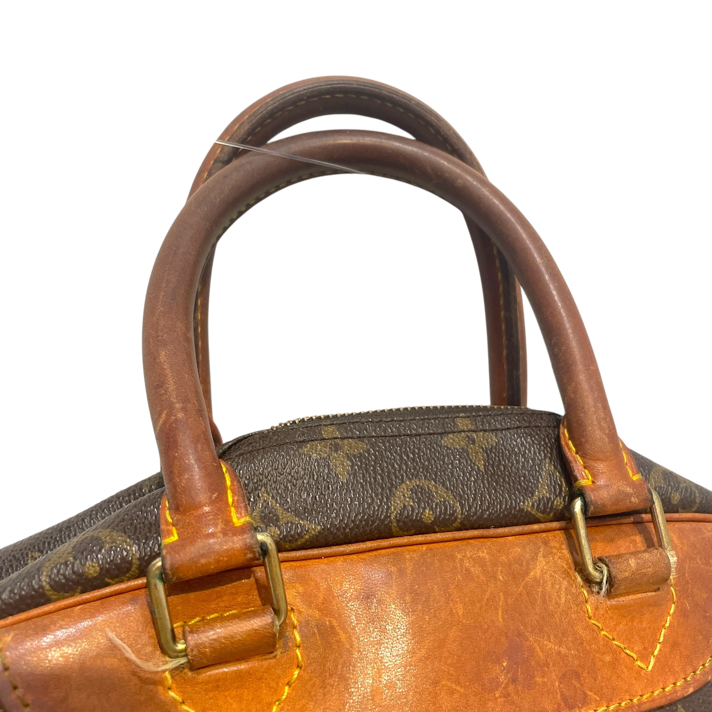 LOUIS VUITTON/Hand Bag/Monogram/Leather/BRW/Deauville Vachetta Mono Bag view 4