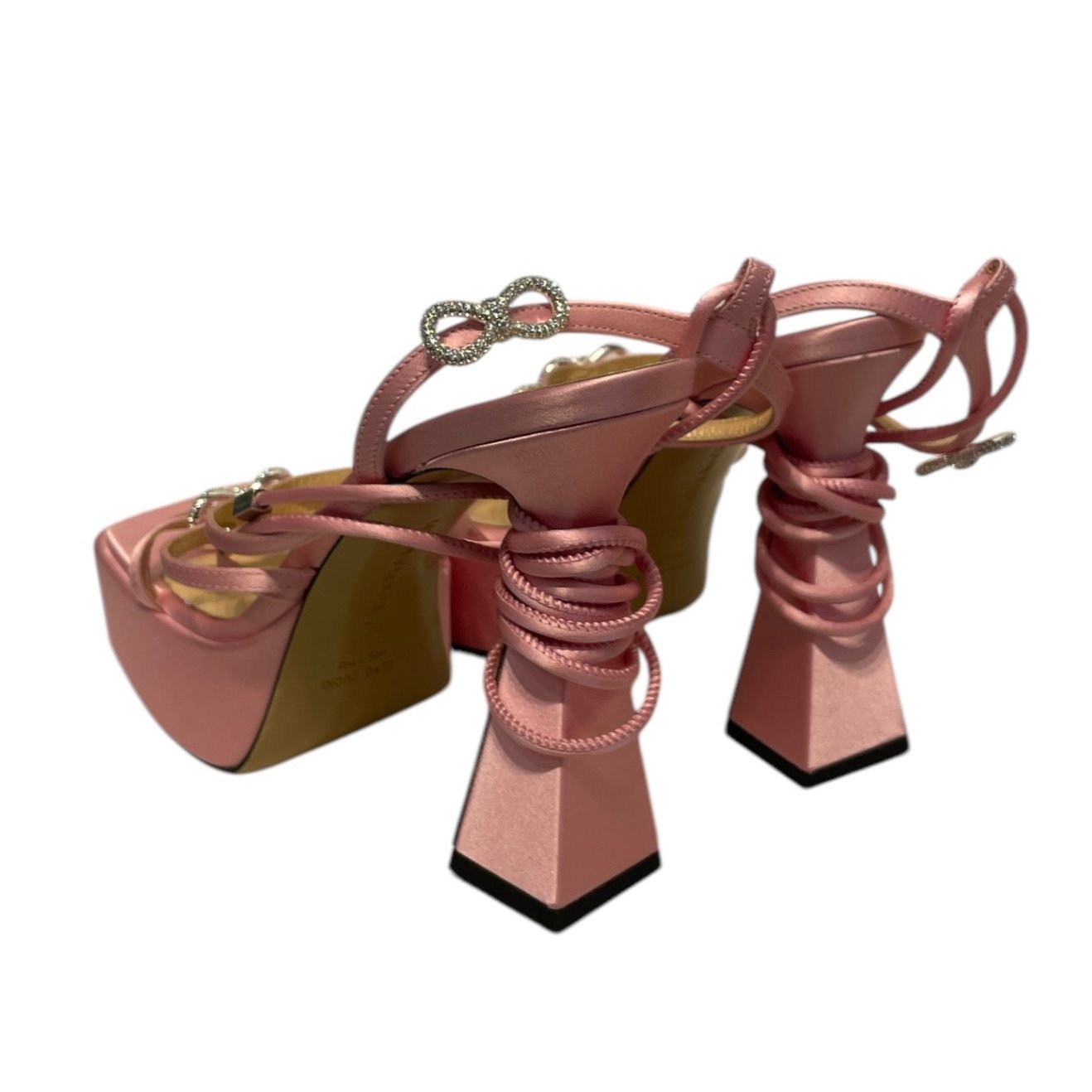 Mach & Mach/Heels/EU 40/Leather/PNK/Studded Ribbon Leather Pink view 2