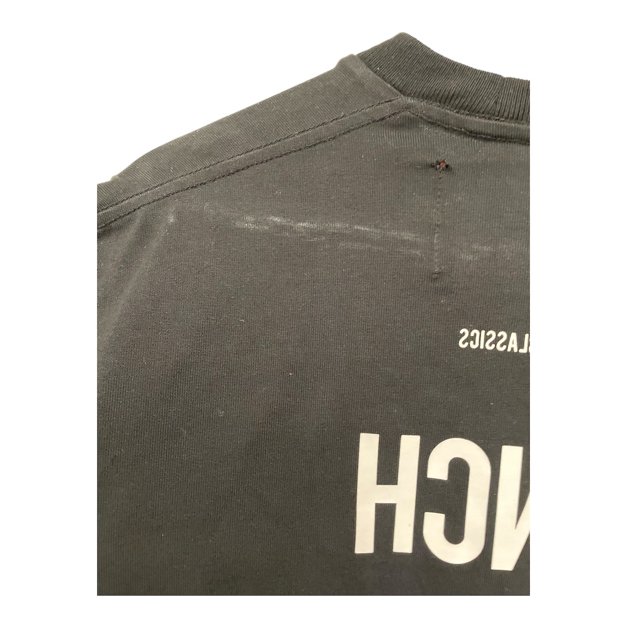 HOOD BY AIR./T-Shirt/M/Cotton/BLK/WENCH FACE PRINT view 9