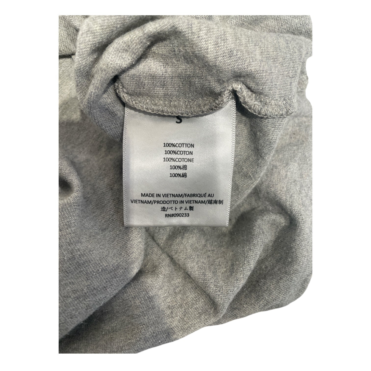FEAR OF GOD/T-Shirt/S/Cotton/GRY/ view 4