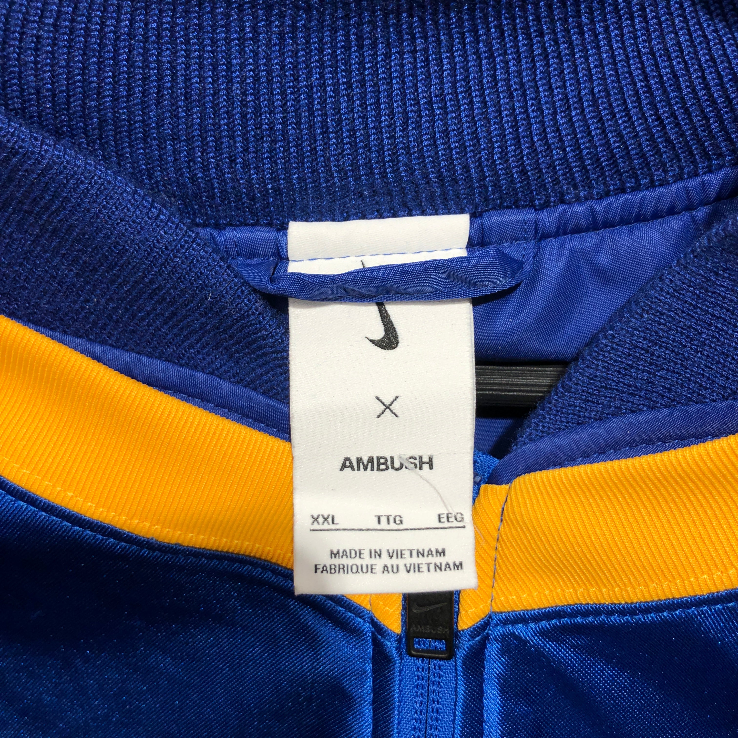 AMBUSH/NIKE/Jacket/XXL/Polyester/BLU/Graphic/#34 Football Jkt view 4