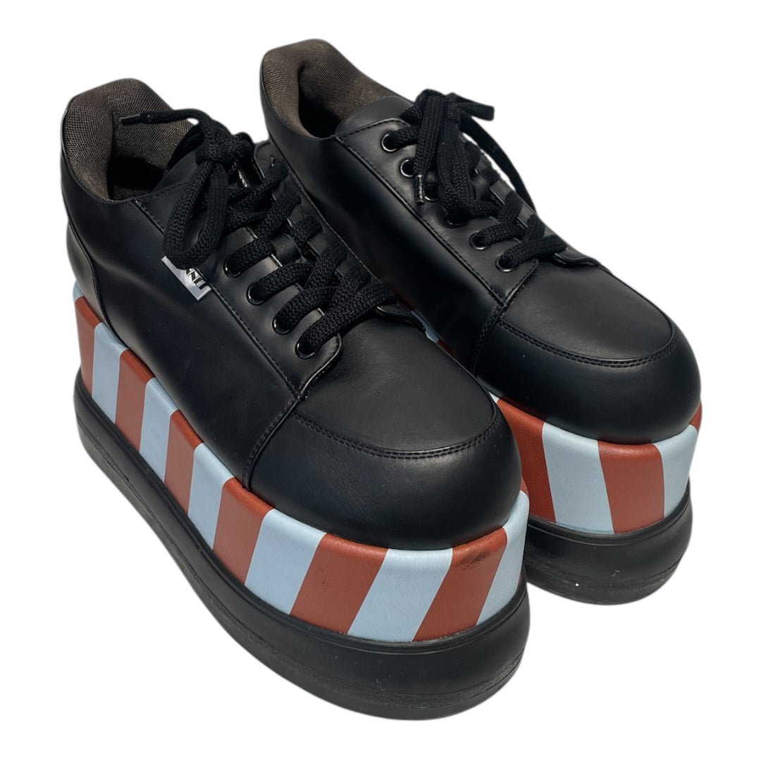 SUNNEI/Hi-Sneakers/EU 39/Leather/BLK/ view 1