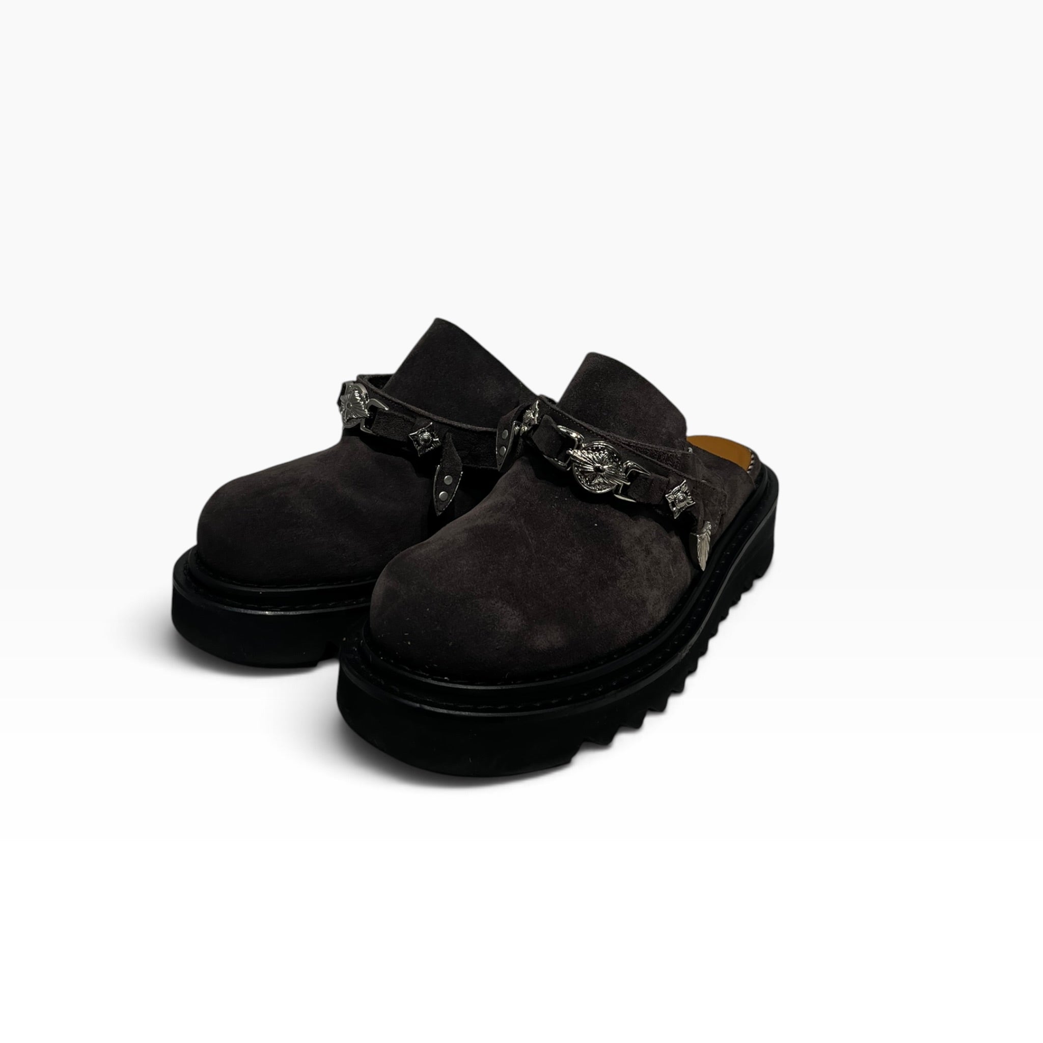 TOGA VIRILIS TOGA ARCHIVES/Loafers/US 11/Suede/GRY/aj1249-SLIDE view 1