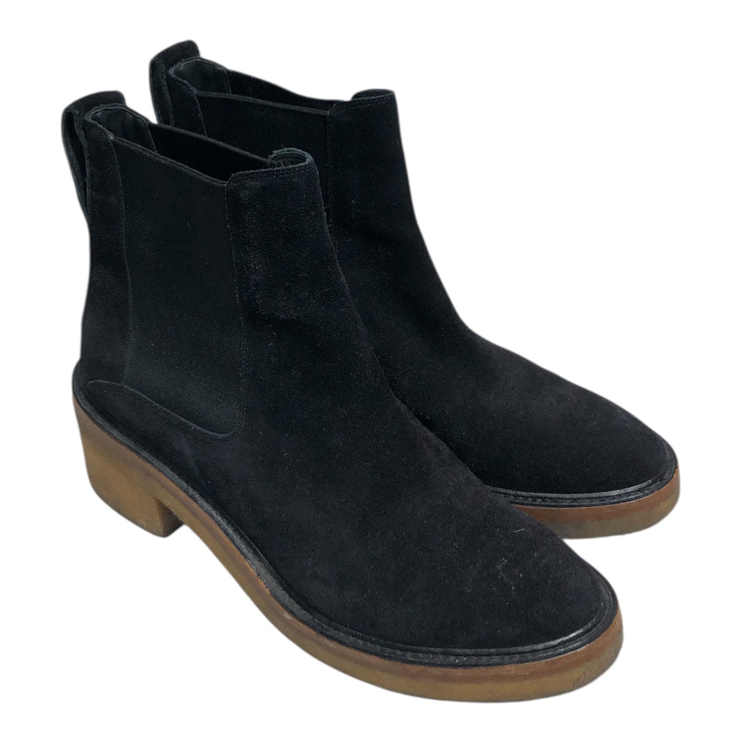 DRIES VAN NOTEN/Chelsea Boots/EU 39/Suede/BLK/ view 1