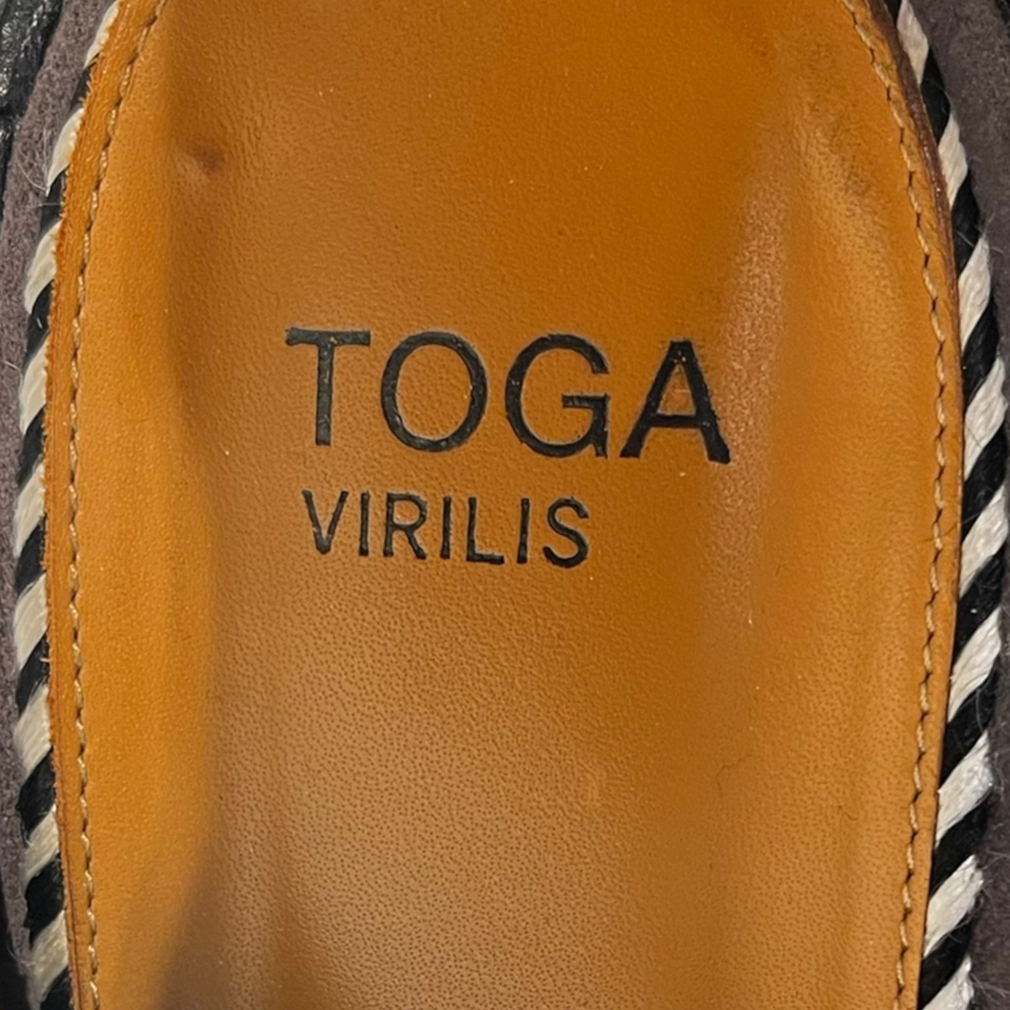 TOGA VIRILIS TOGA ARCHIVES/Loafers/US 11/Suede/GRY/aj1249-SLIDE view 3