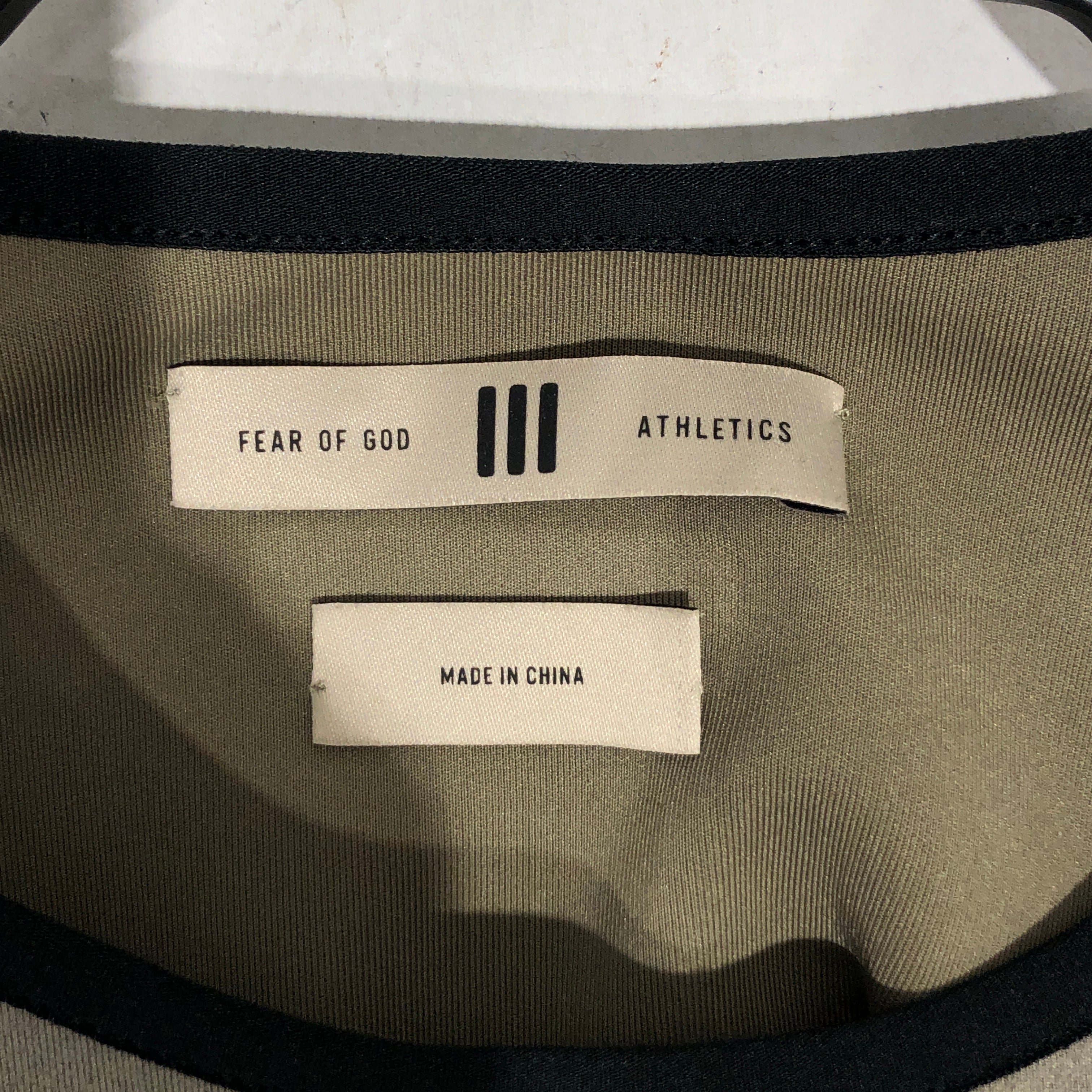 adidas/FEAR OF GOD/Sweatshirt/XL/Cotton/KHK/Oversize/ view 3