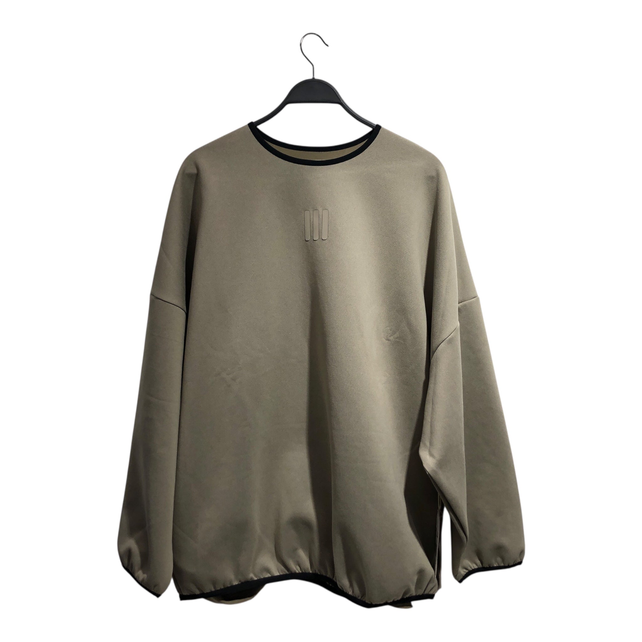 adidas/FEAR OF GOD/Sweatshirt/XL/Cotton/KHK/Oversize/ view 1