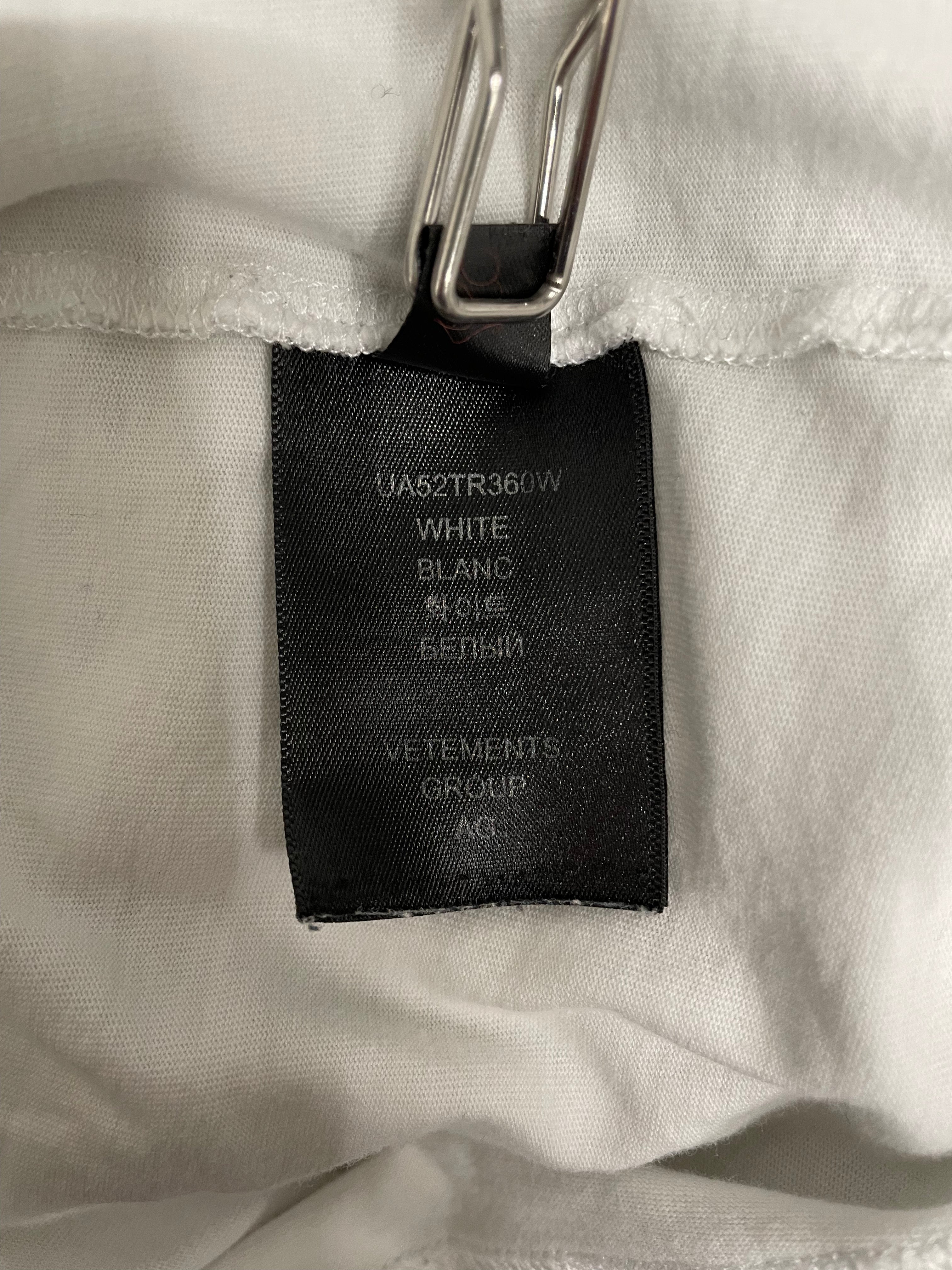 VETEMENTS/T-Shirt/S/Cotton/WHT/Graphic/CUTEST OF THE FRUITS view 6