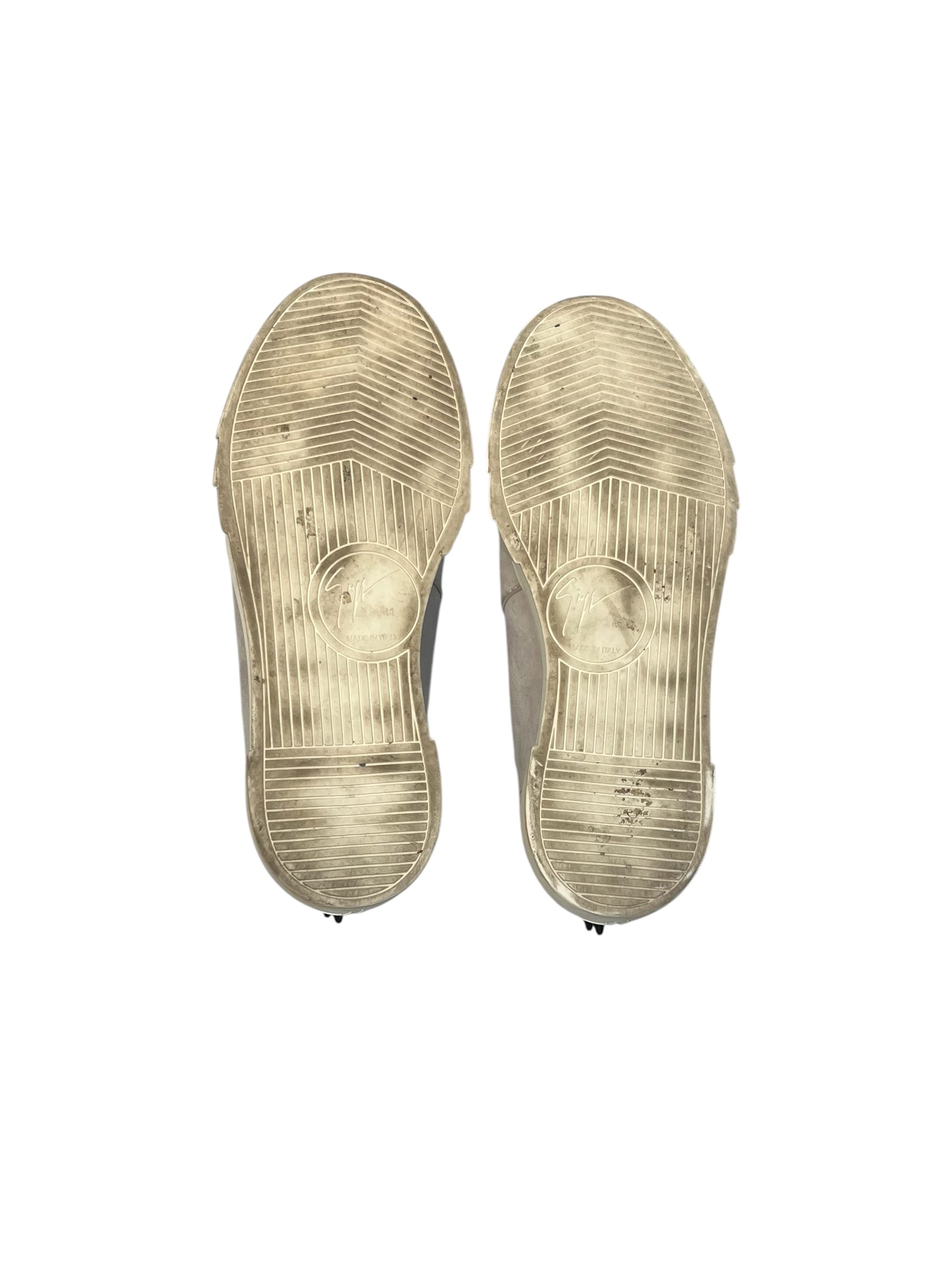 Giuseppe Zanotti/Hi-Sneakers/US 9/Cotton/GRY/ view 3