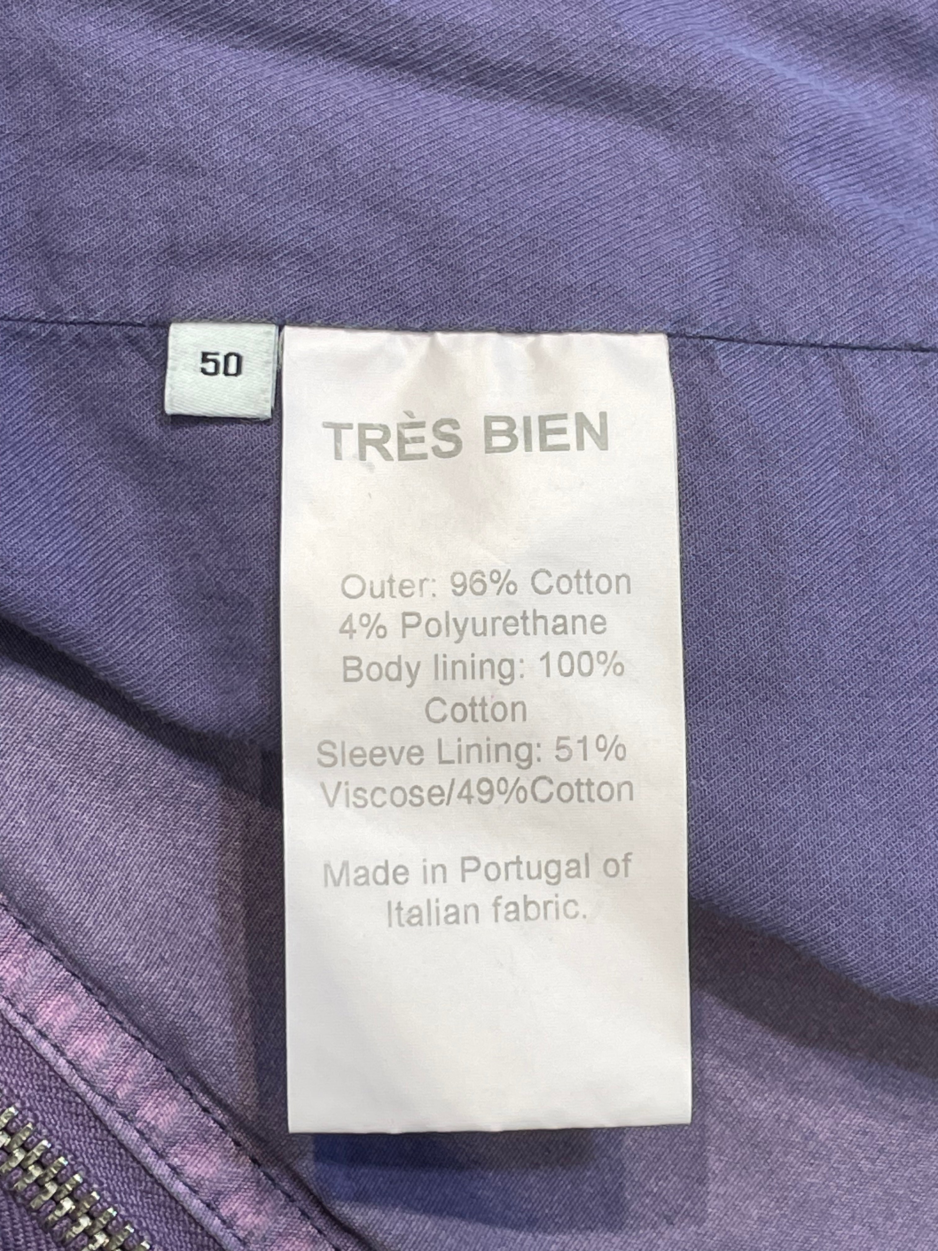 Tres Bien/Deck Jkt/L/Cotton/PPL/ view 4