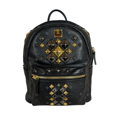 MCM/Backpack/OS/Leather/BLK/l0594