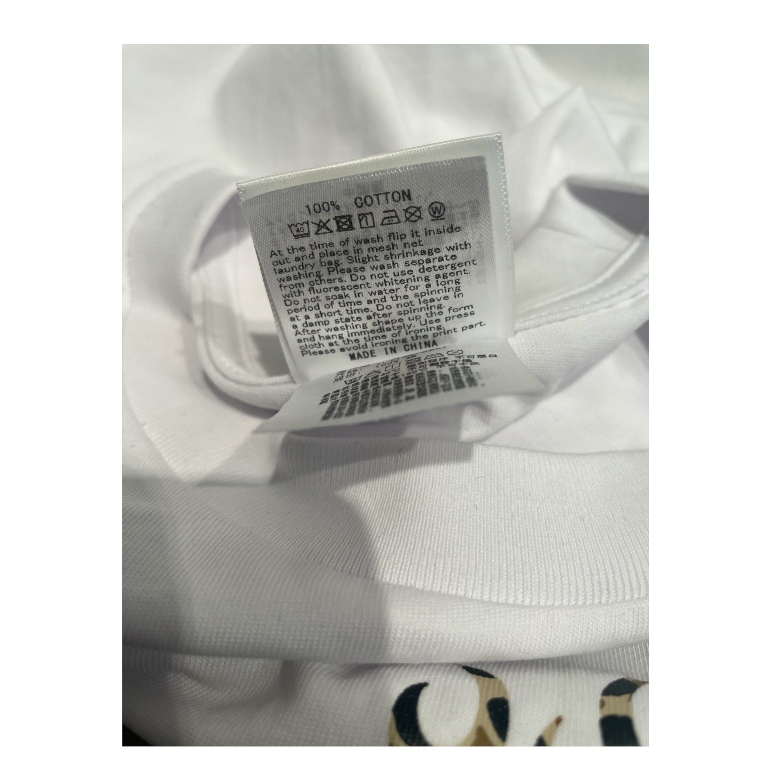 BAPE STA!/T-Shirt/XL/Cotton/WHT/Graphic/ view 4