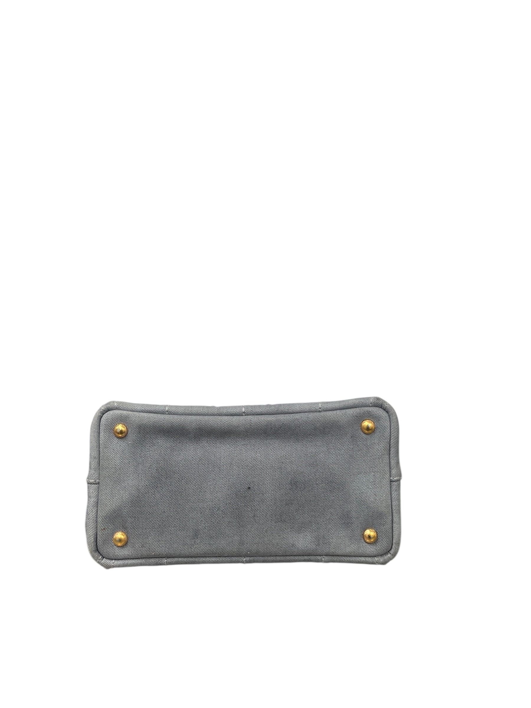 PRADA/Tote Bag/Cotton/GRY/Canapa Bag view 6
