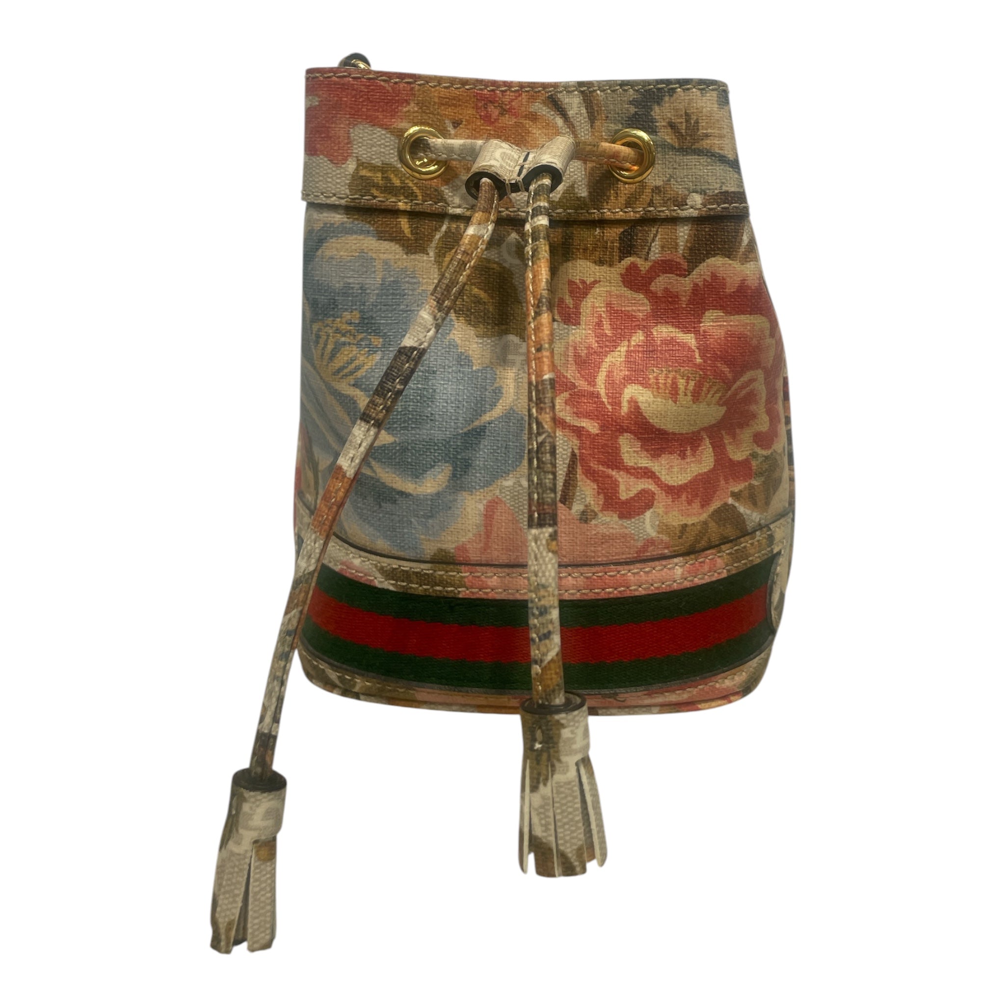 GUCCI/Cross Body Bag/Floral Pattern/Leather/MLT/OPHIDIA GG SUPREME FLORAL view 1