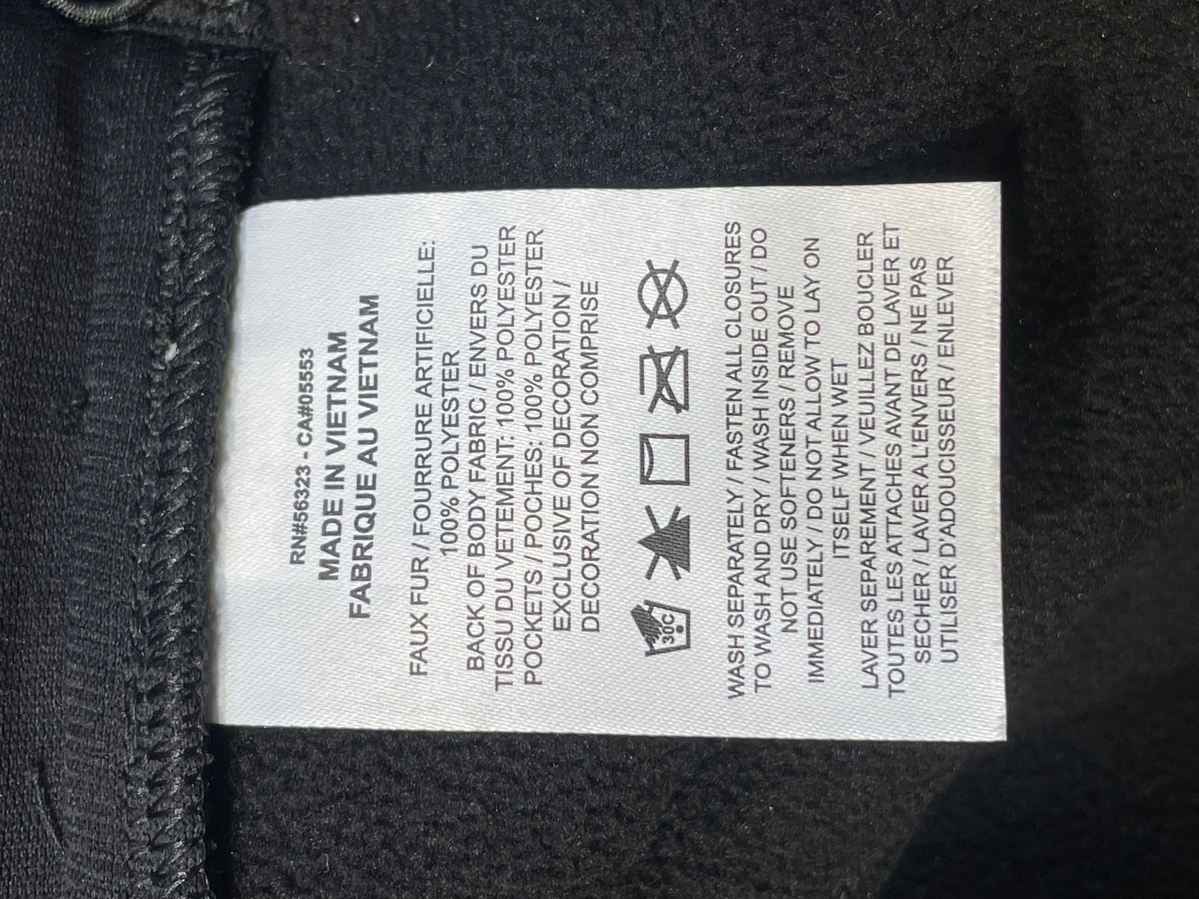 NIKE ACG/Fleece Jkt/L/Cotton/BLK/ view 5