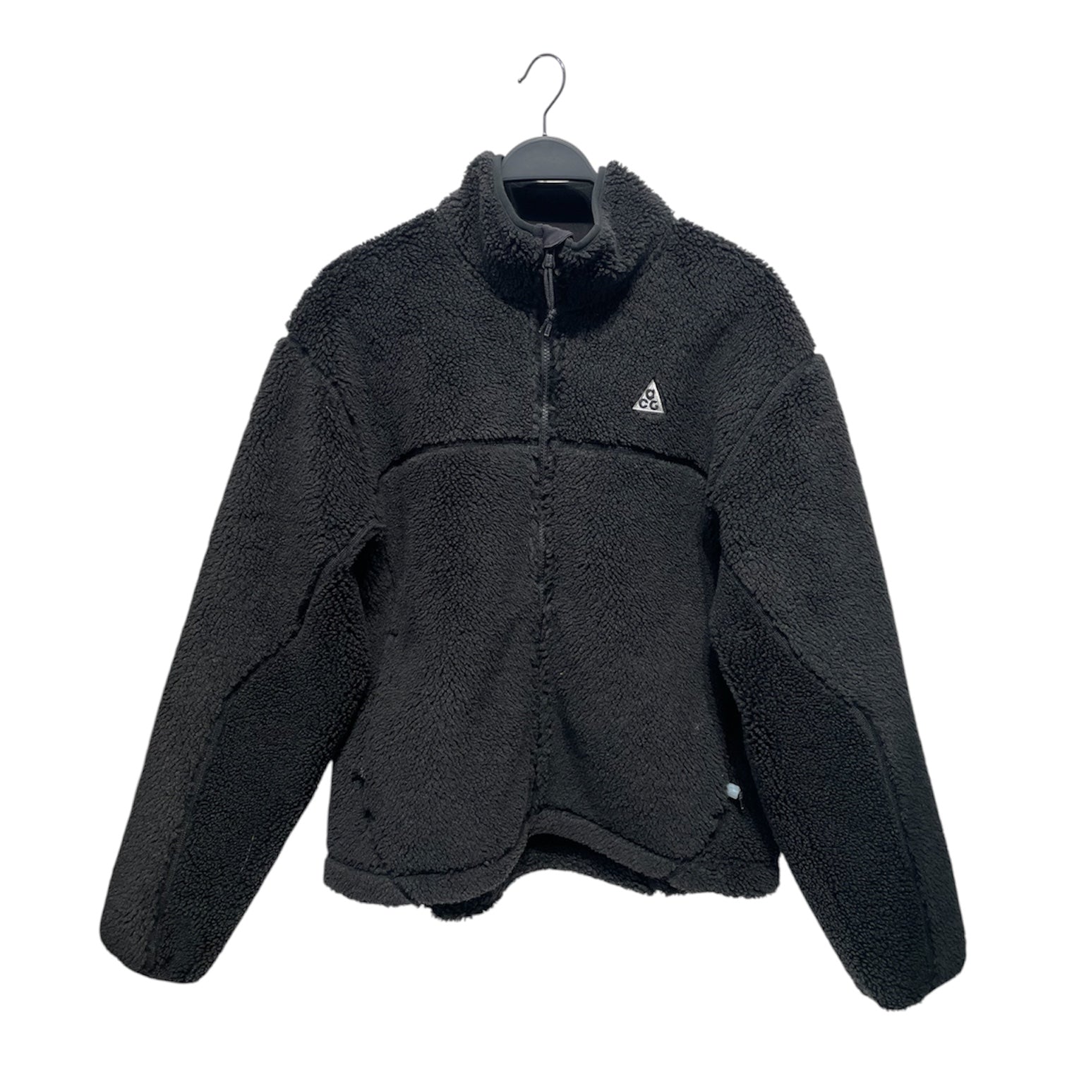 NIKE ACG/Fleece Jkt/L/Cotton/BLK/ view 1