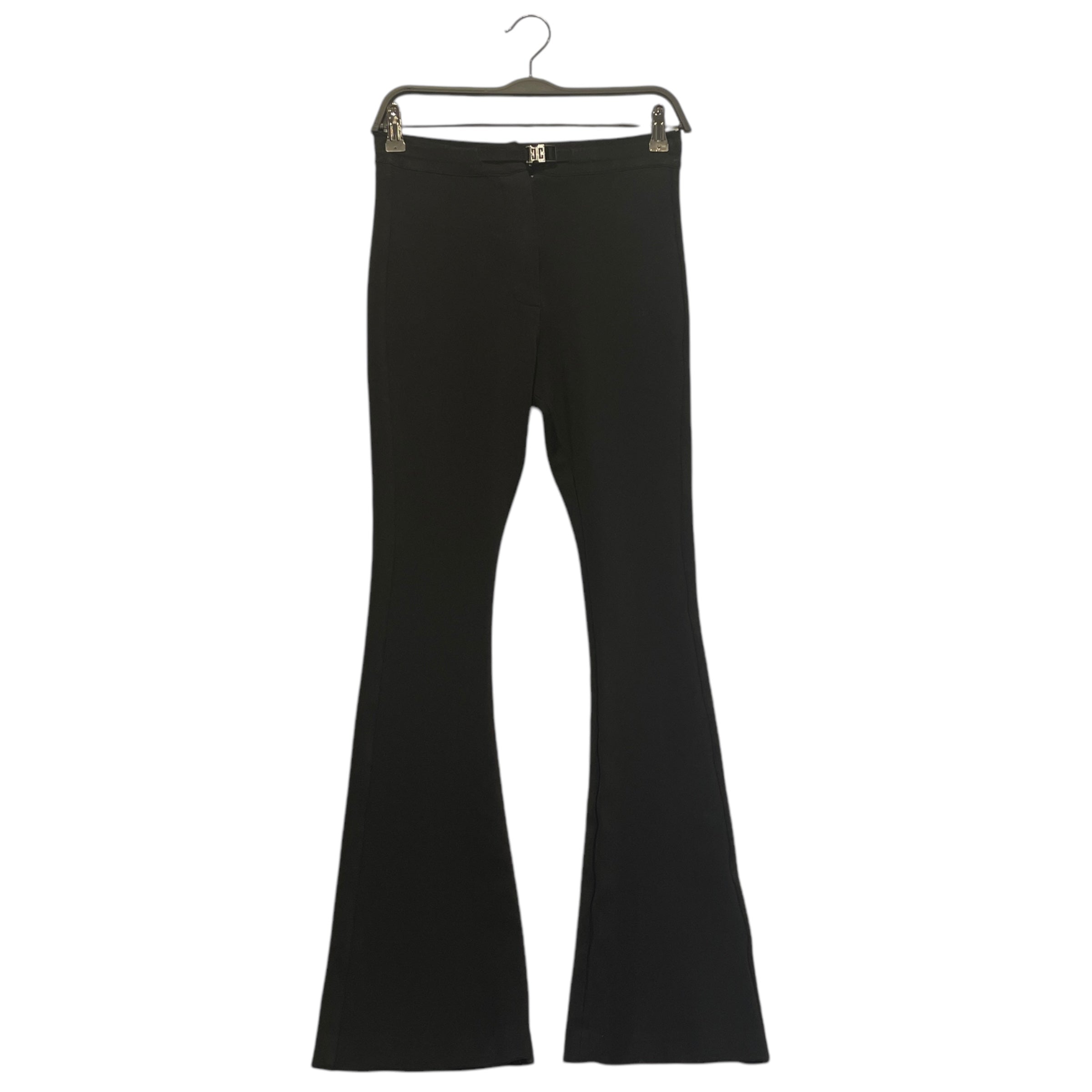 GIVENCHY/Bottoms/S/BLK/4G Belted Flared Pants view 1