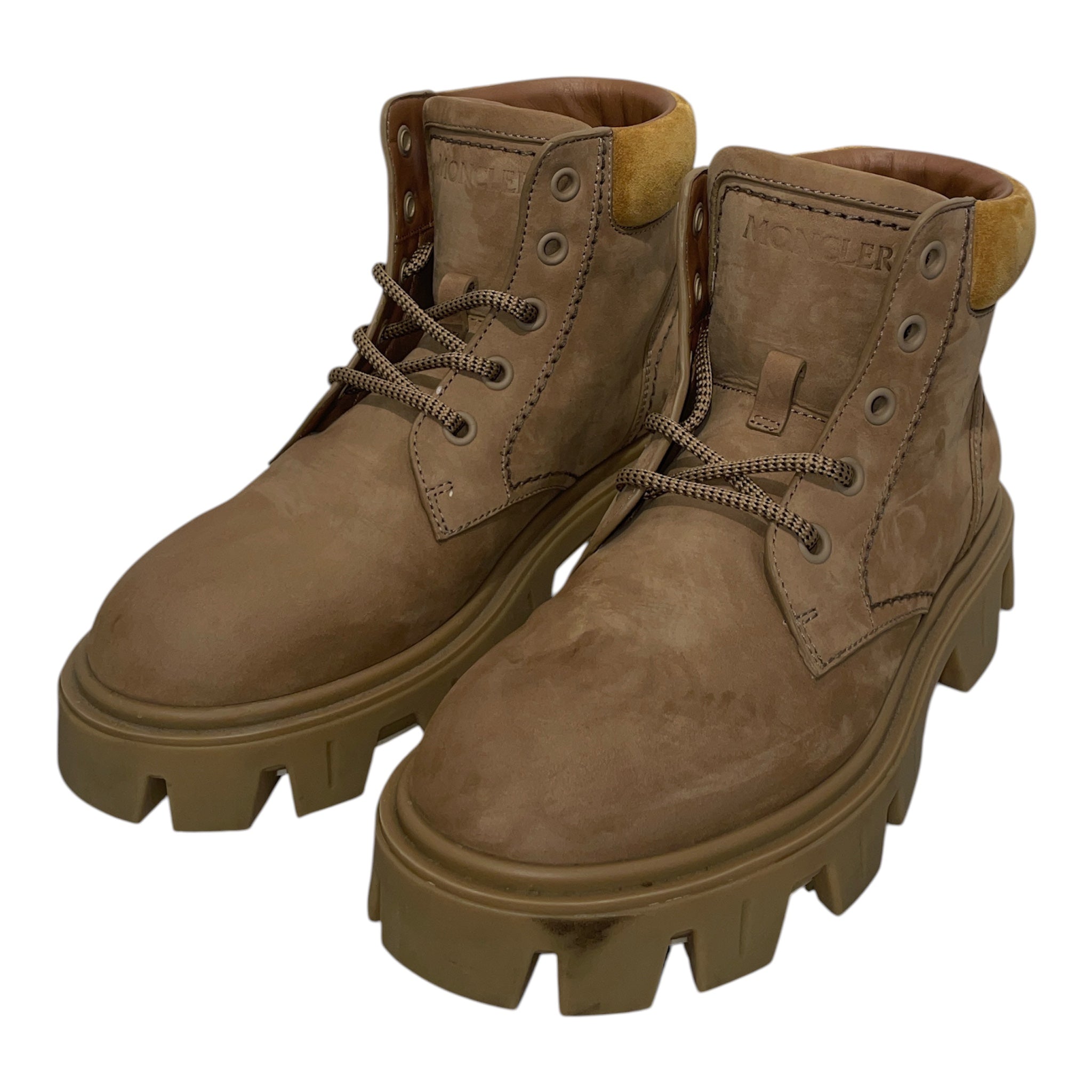 MONCLER/Hi-Sneakers/US 8.5/Suede/BEG/ view 1