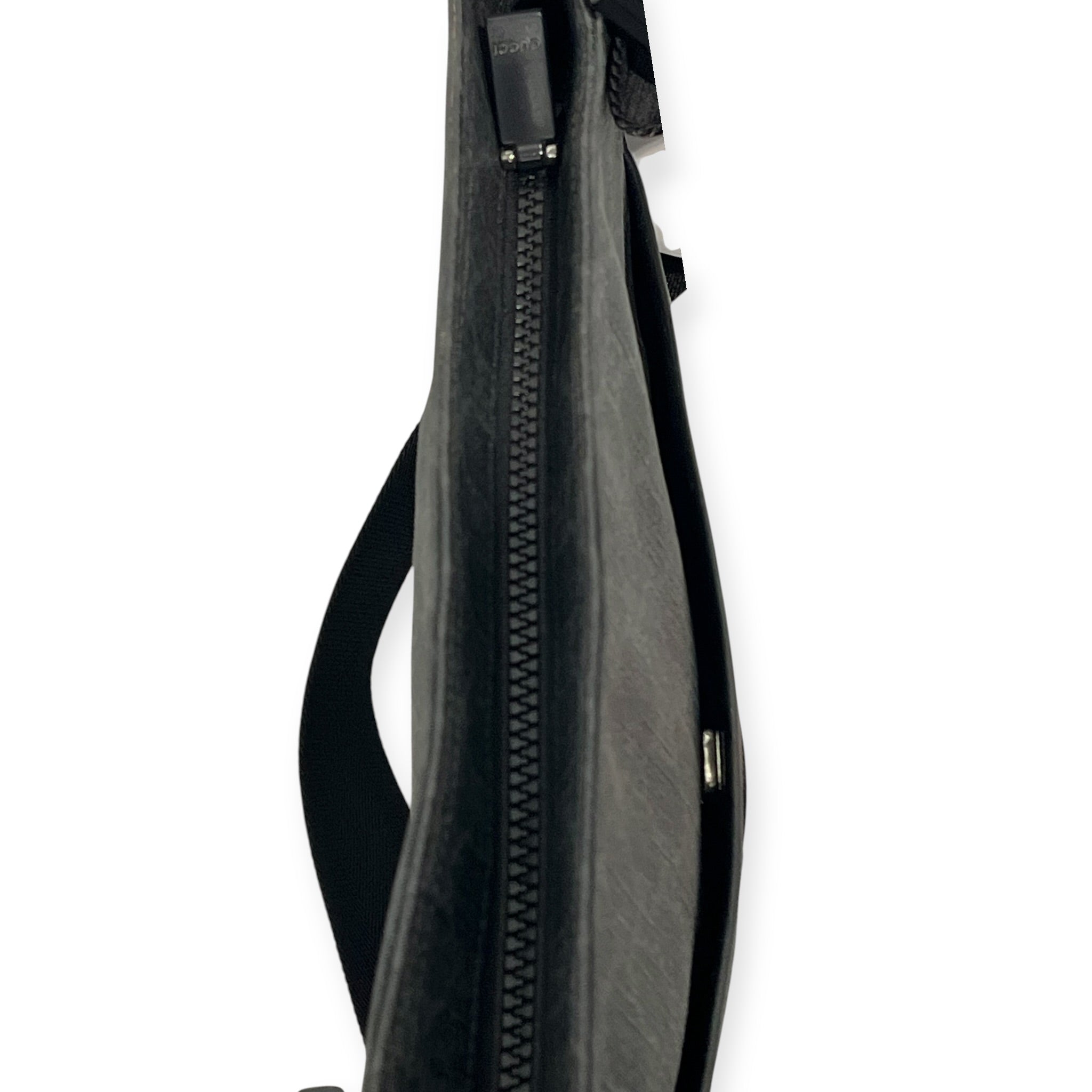 GUCCI/Cross Body Bag/Monogram/Leather/BLK/gg supreme messenger tote view 5