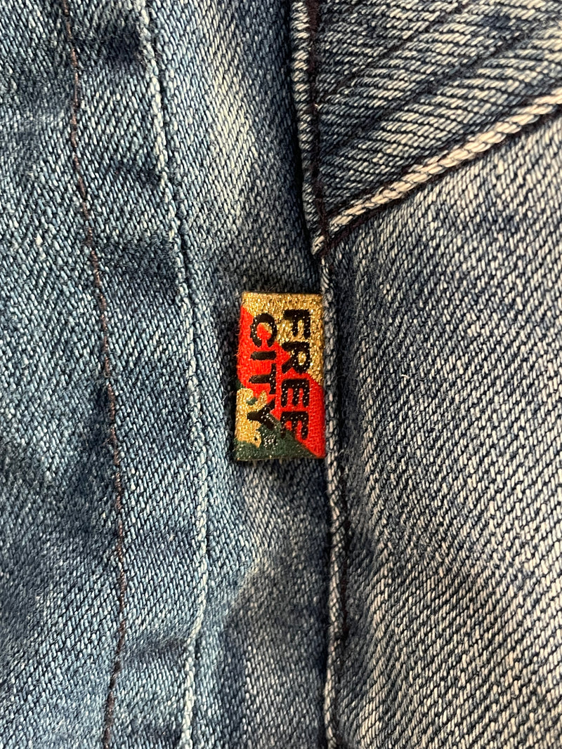 FREE CITY/Jacket/XS/Denim/BLU/