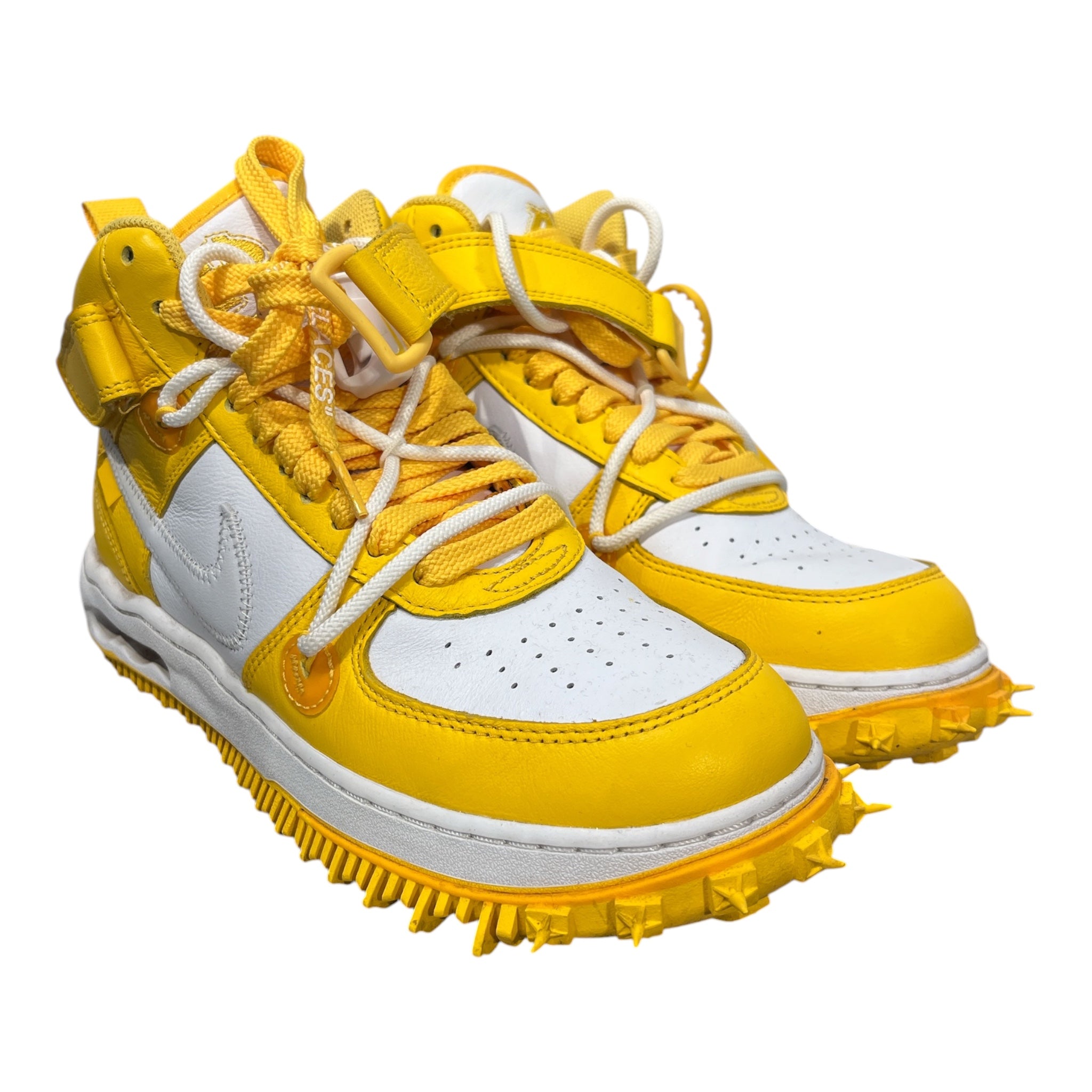 NIKE/Hi-Sneakers/US 7.5/YEL/Off White Air179 view 1