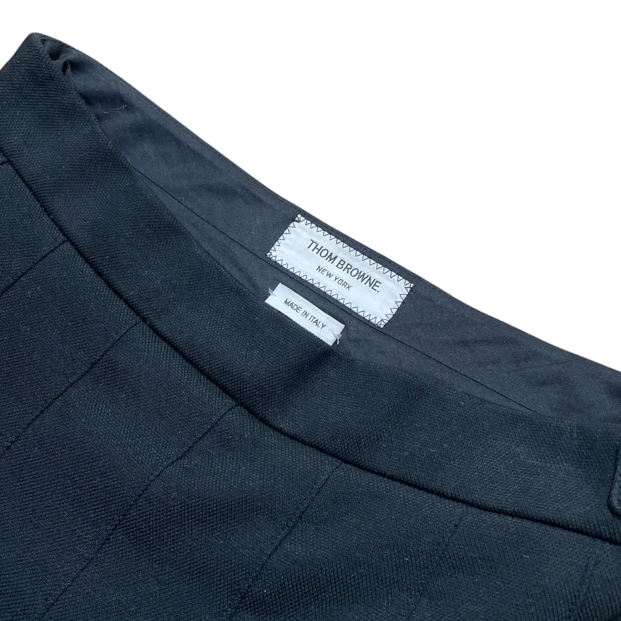 THOM BROWNE. NEW YORK/Long Skirt/40/Cotton/BLK/Maxi Length/ view 3