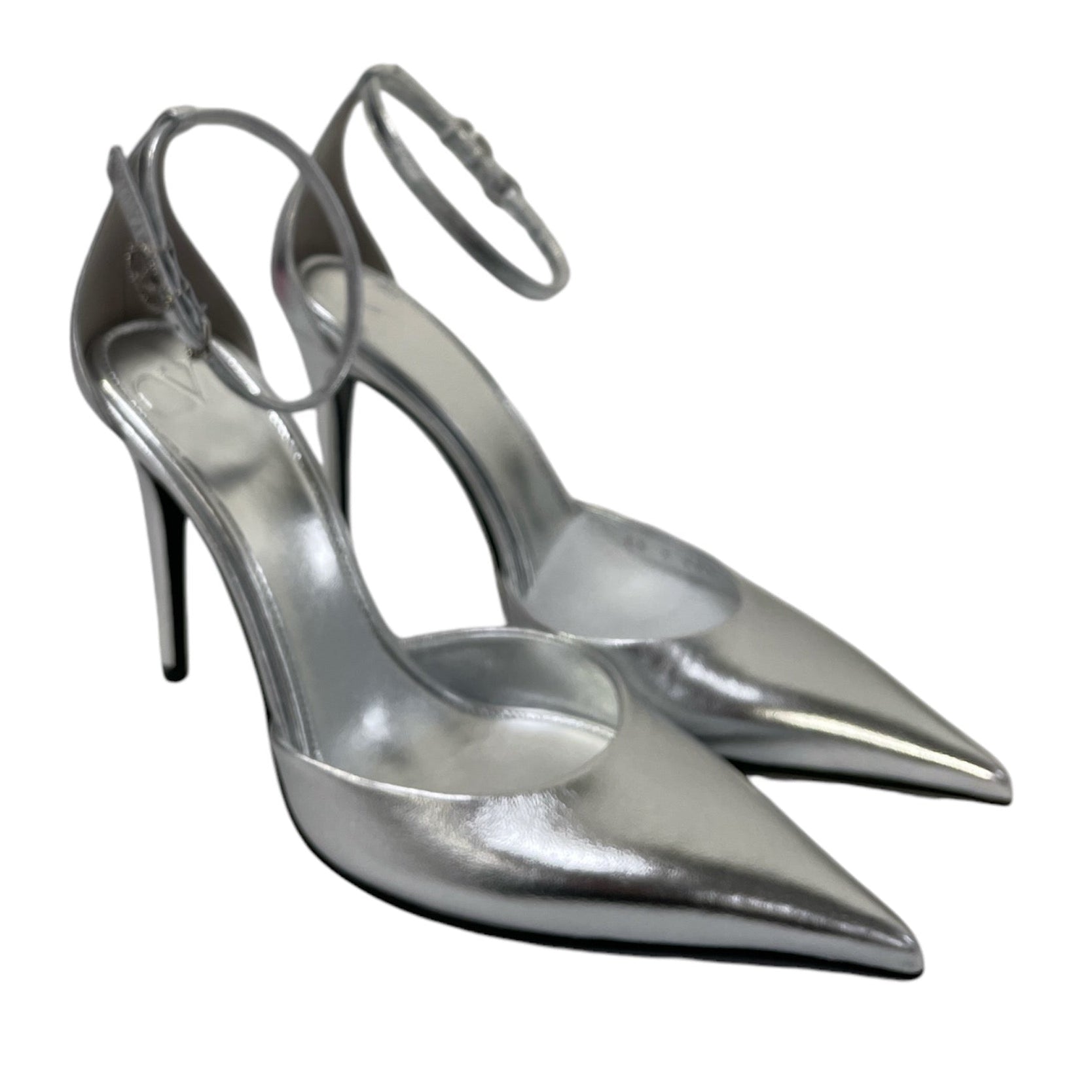 VALENTINO GARAVANI/Heels/EU 37/Leather/SLV/ view 1