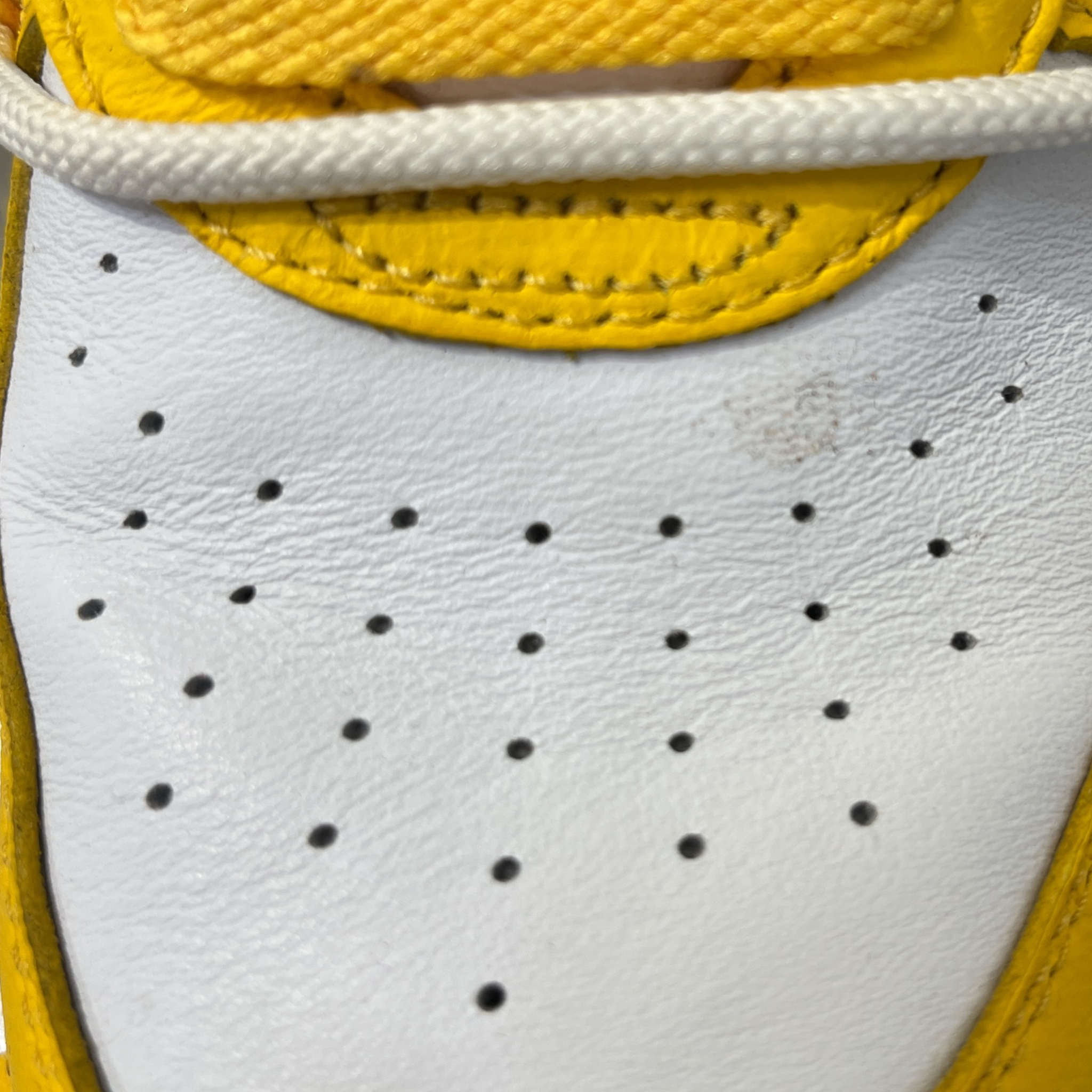 NIKE/Hi-Sneakers/US 7.5/YEL/Off White Air179 view 5