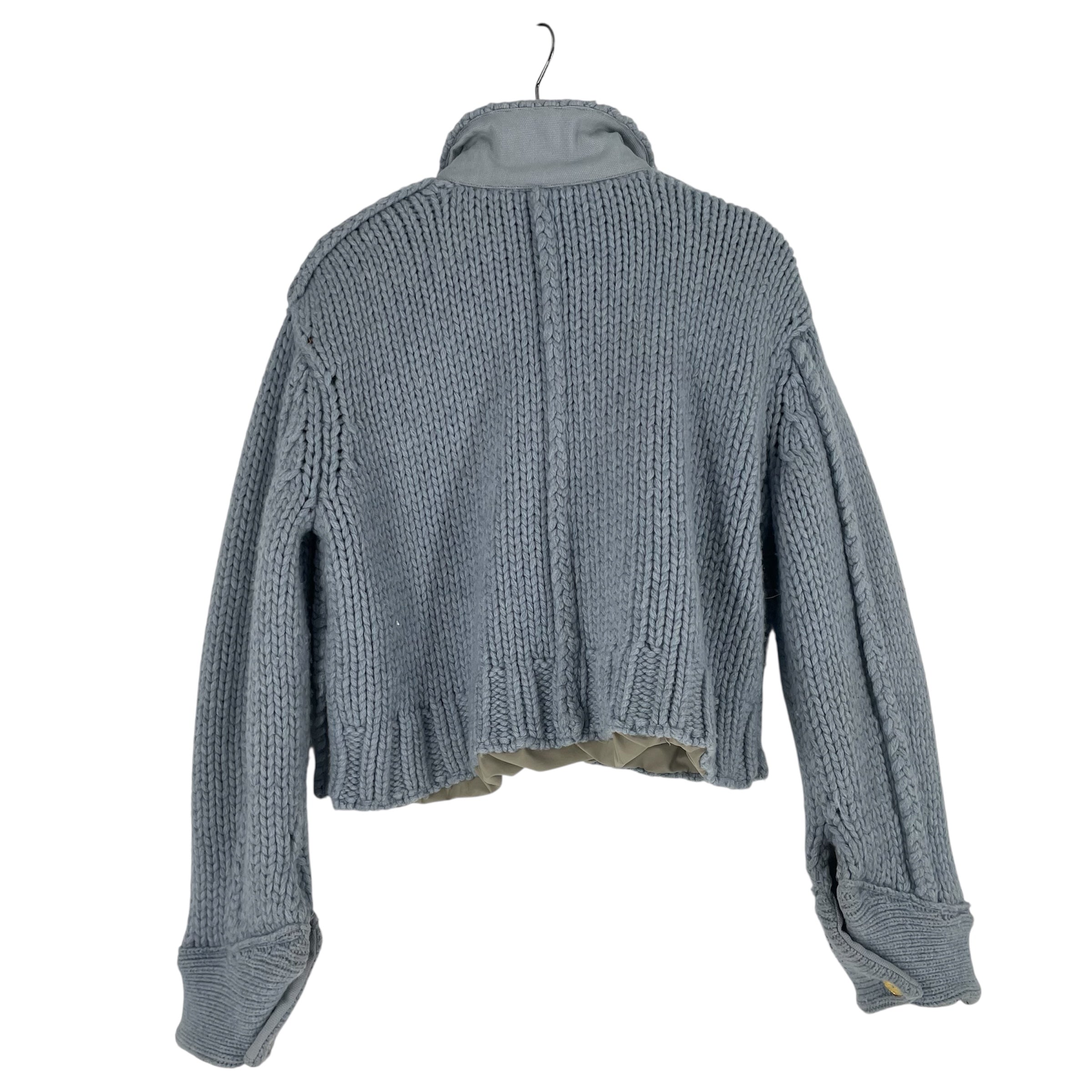 Sacai/Carhartt/Jacket/1/Wool/BLU/233MW00003524 view 2