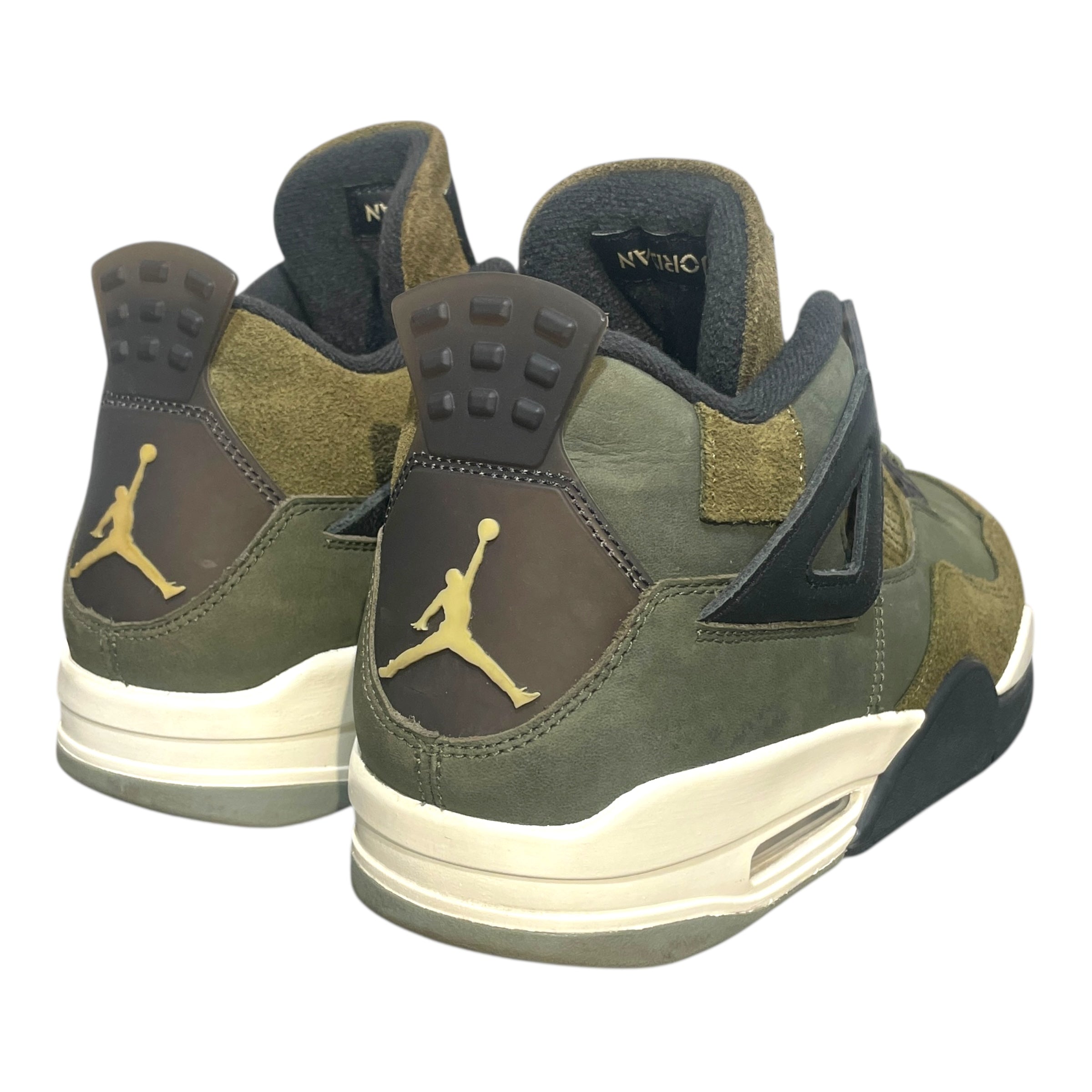 NIKE/Hi-Sneakers/US 12/Suede/GRN/Jordan 4 Craft Olive view 3