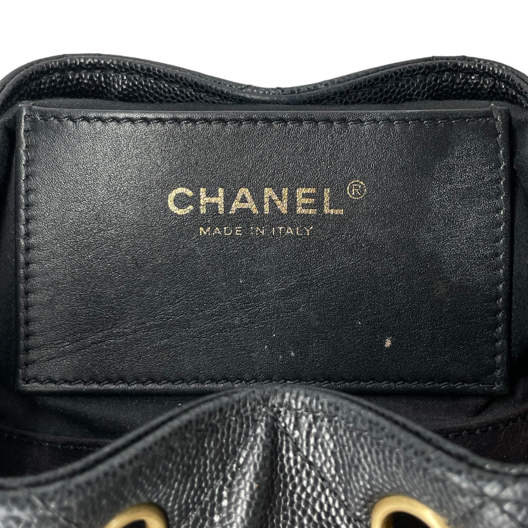 CHANEL/Cross Body Bag/Leather/BLK/QUILTED MINI HOBO 25 view 3
