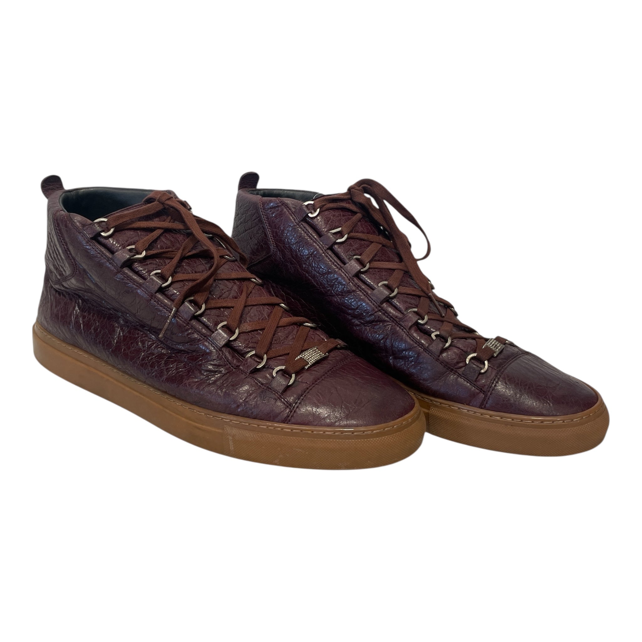 BALENCIAGA/Hi-Sneakers/EU 47/Leather/BRD/ARENA view 1