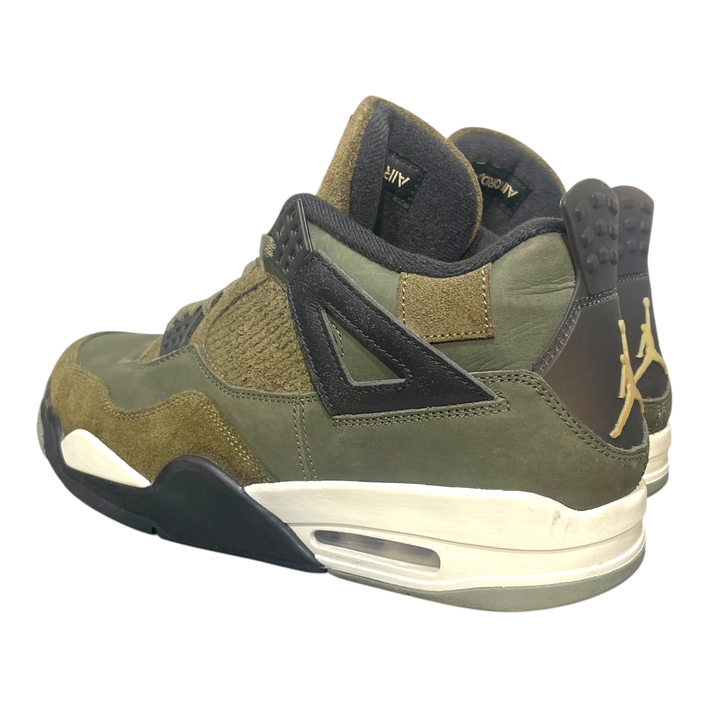 NIKE/Hi-Sneakers/US 12/Suede/GRN/Jordan 4 Craft Olive view 2