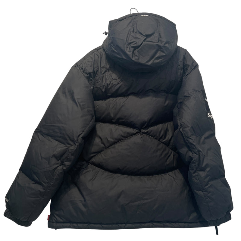 Supreme/THE NORTH FACE/Puffer Jkt/XL/Polyester/BLK/800-Fill Half ZIp Hooded