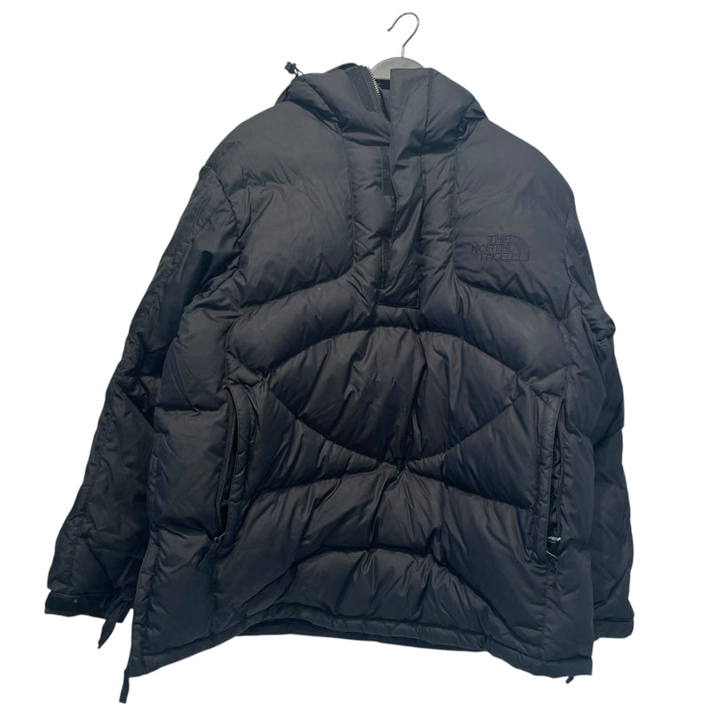 Supreme/THE NORTH FACE/Puffer Jkt/XL/Polyester/BLK/800-Fill Half ZIp Hooded