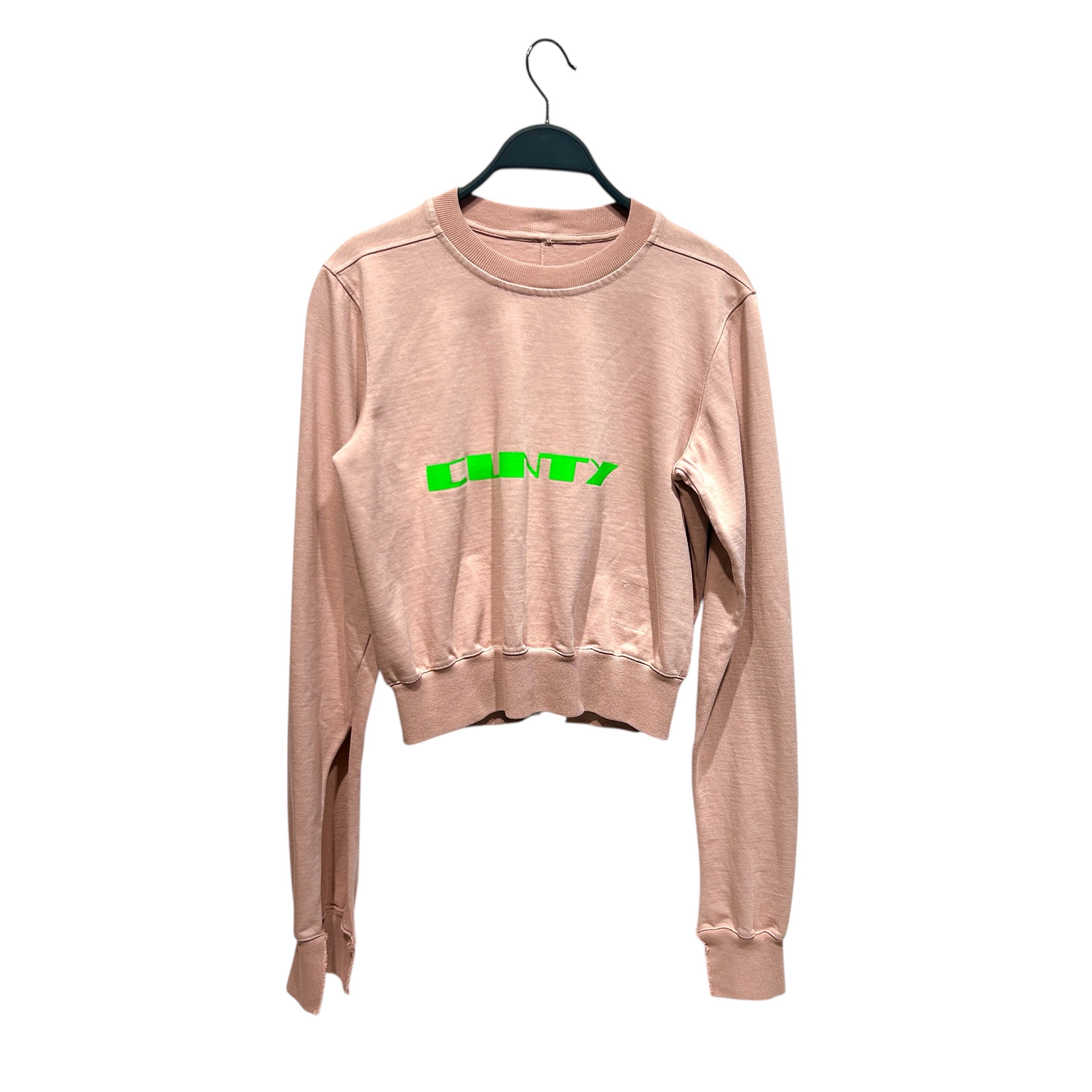 RICK OWENS DRKSHDW/LS T-Shirt/S/Cotton/PNK/CUNTY view 1